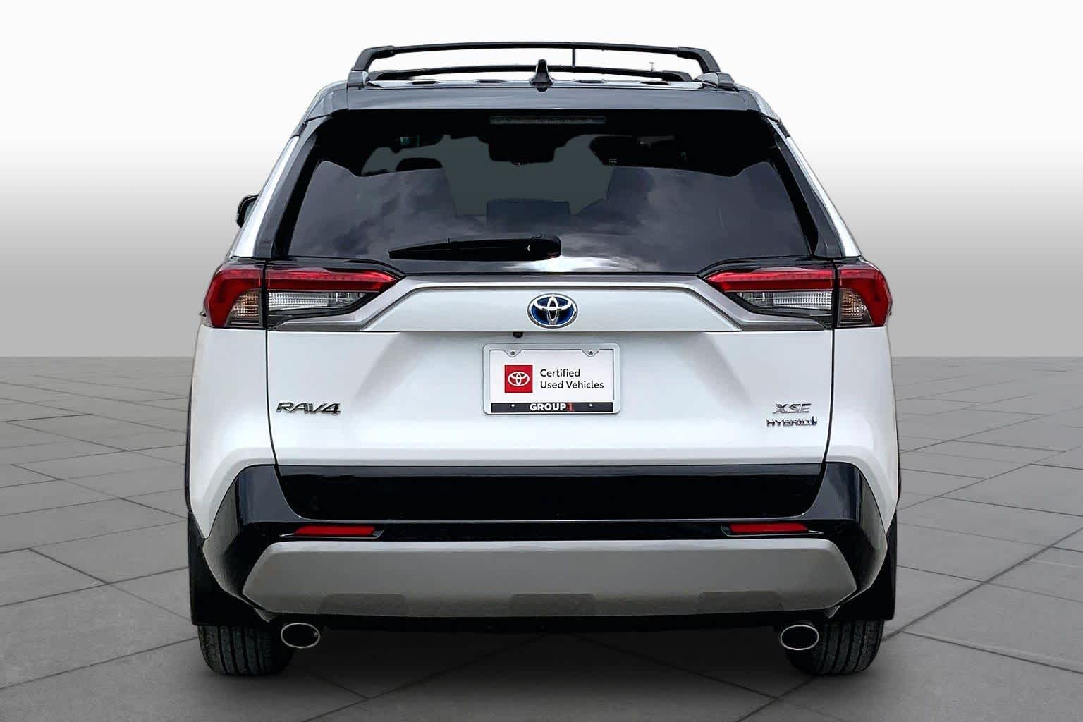 2023 Toyota RAV4 Hybrid XSE Wind Chill Pearl/Midnight Black Metallic at Texan GMC Buick