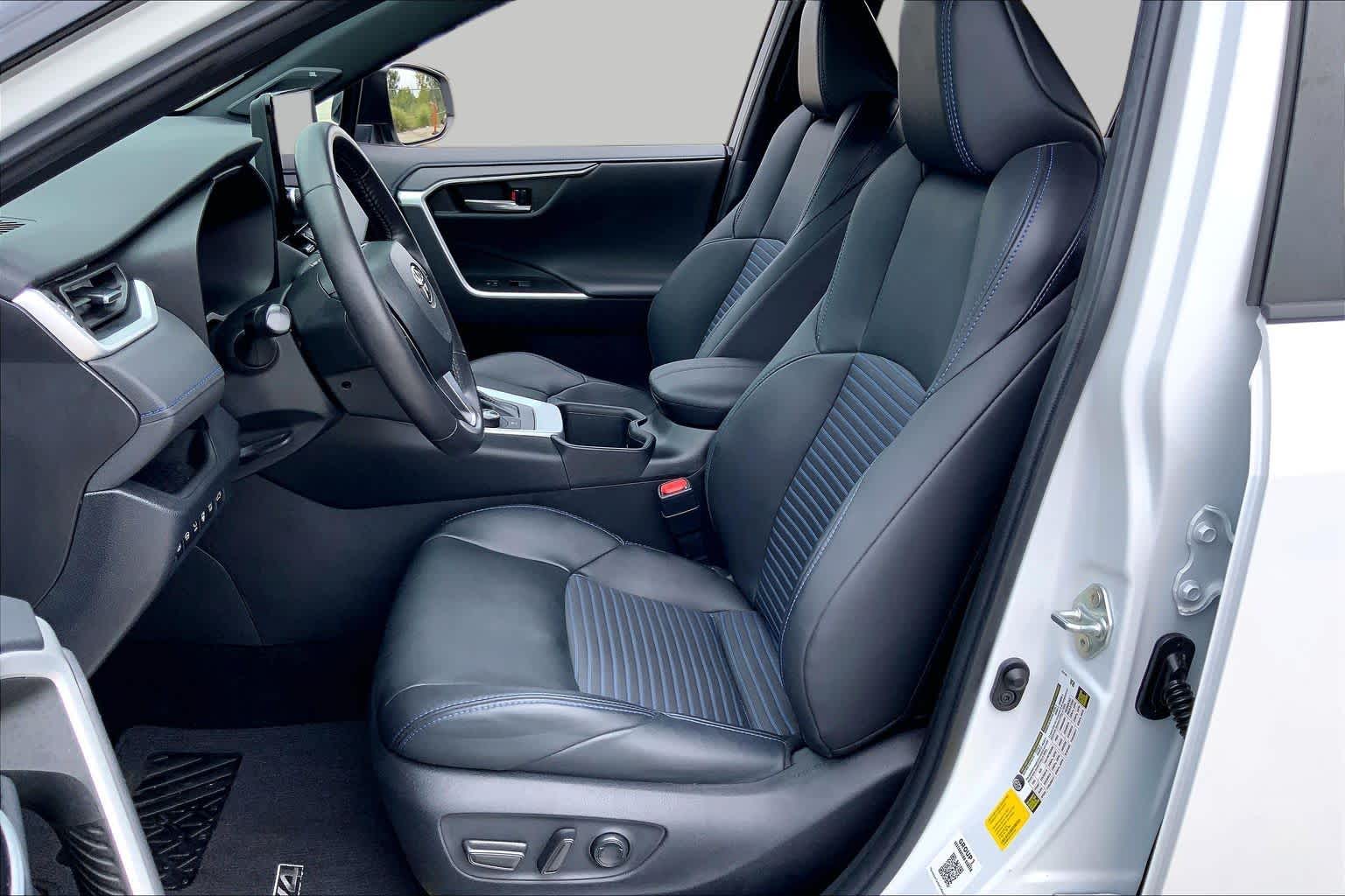 2023 Toyota RAV4 Hybrid XSE Wind Chill Pearl/Midnight Black Metallic at Texan GMC Buick