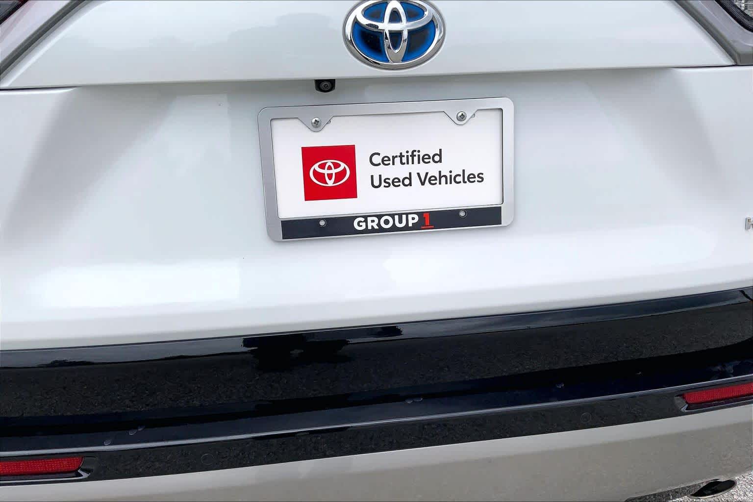2023 Toyota RAV4 Hybrid XSE Wind Chill Pearl/Midnight Black Metallic at Texan GMC Buick