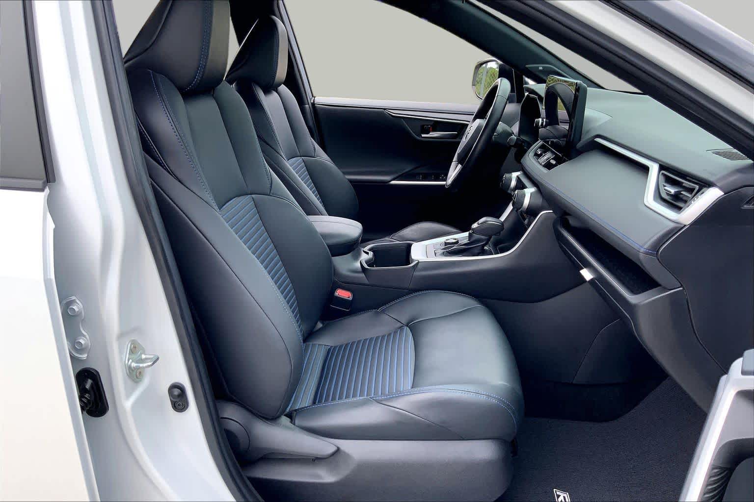 2023 Toyota RAV4 Hybrid XSE Wind Chill Pearl/Midnight Black Metallic at Texan GMC Buick