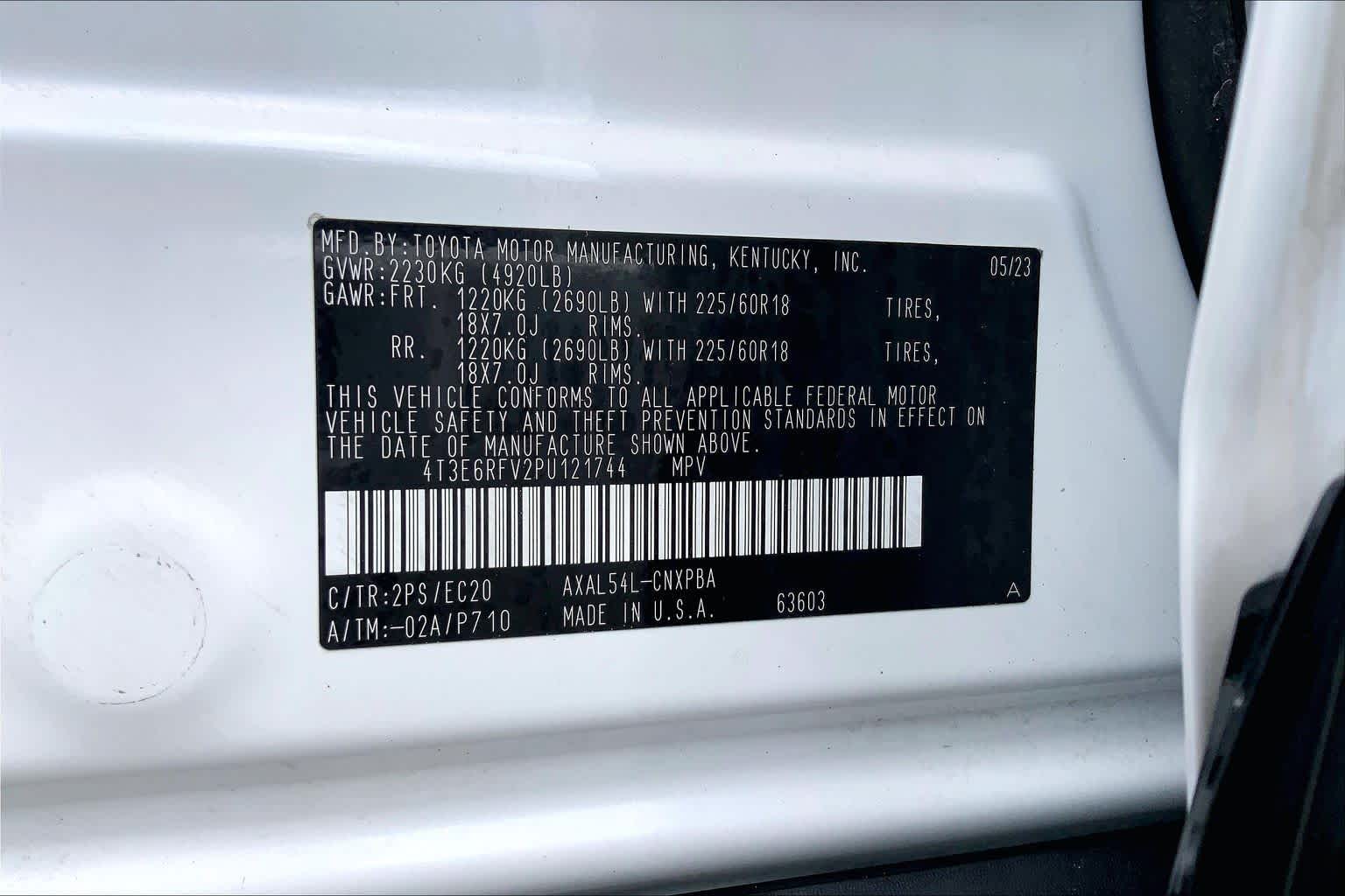 2023 Toyota RAV4 Hybrid XSE Wind Chill Pearl/Midnight Black Metallic at Texan GMC Buick
