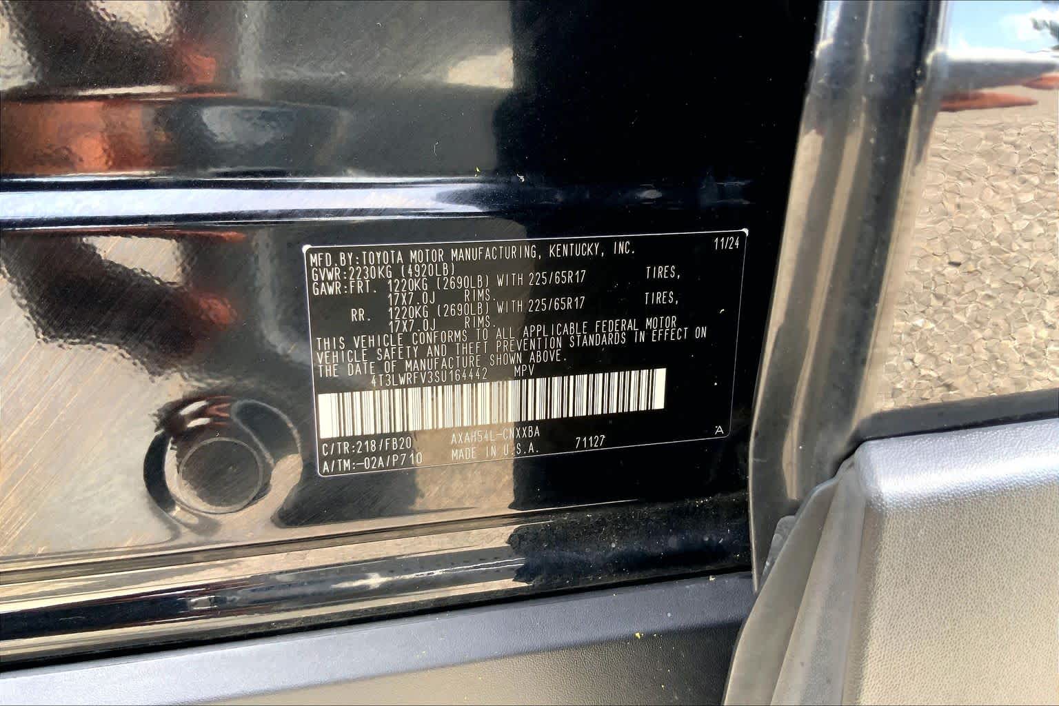 2025 Toyota RAV4 Hybrid LE Midnight Black Metallic at Group 1 Toyota Southwest