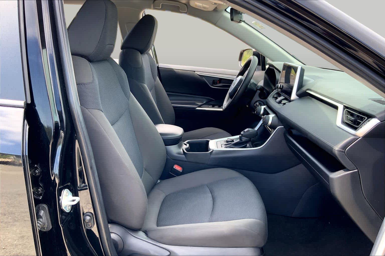 2025 Toyota RAV4 Hybrid LE Midnight Black Metallic at Group 1 Toyota Southwest