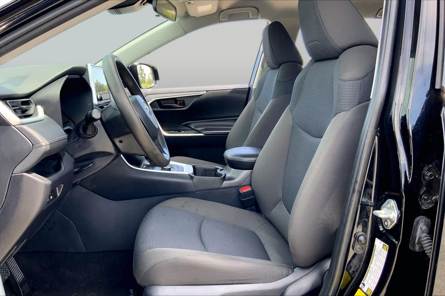 2025 Toyota RAV4 Hybrid LE Midnight Black Metallic at Group 1 Toyota Southwest