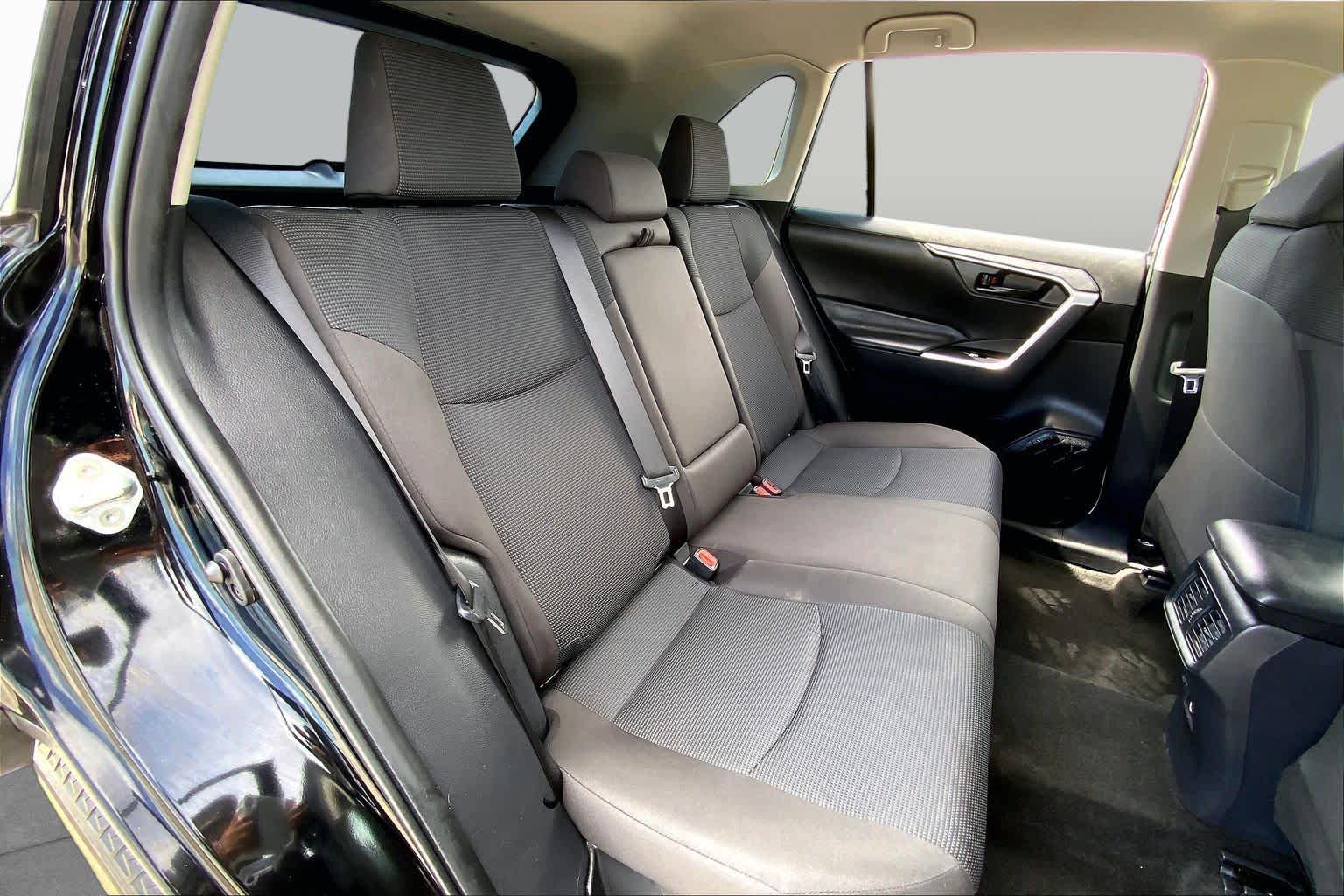 2025 Toyota RAV4 Hybrid LE Midnight Black Metallic at Group 1 Toyota Southwest