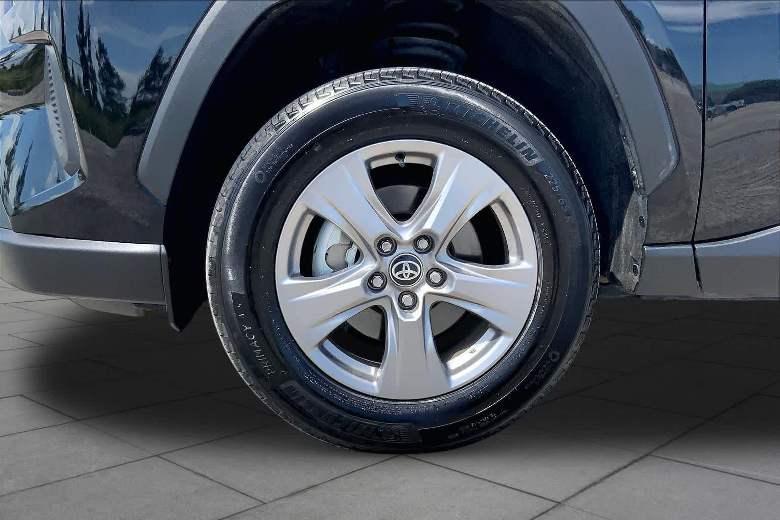 2025 Toyota RAV4 Hybrid LE Midnight Black Metallic at Group 1 Toyota Southwest