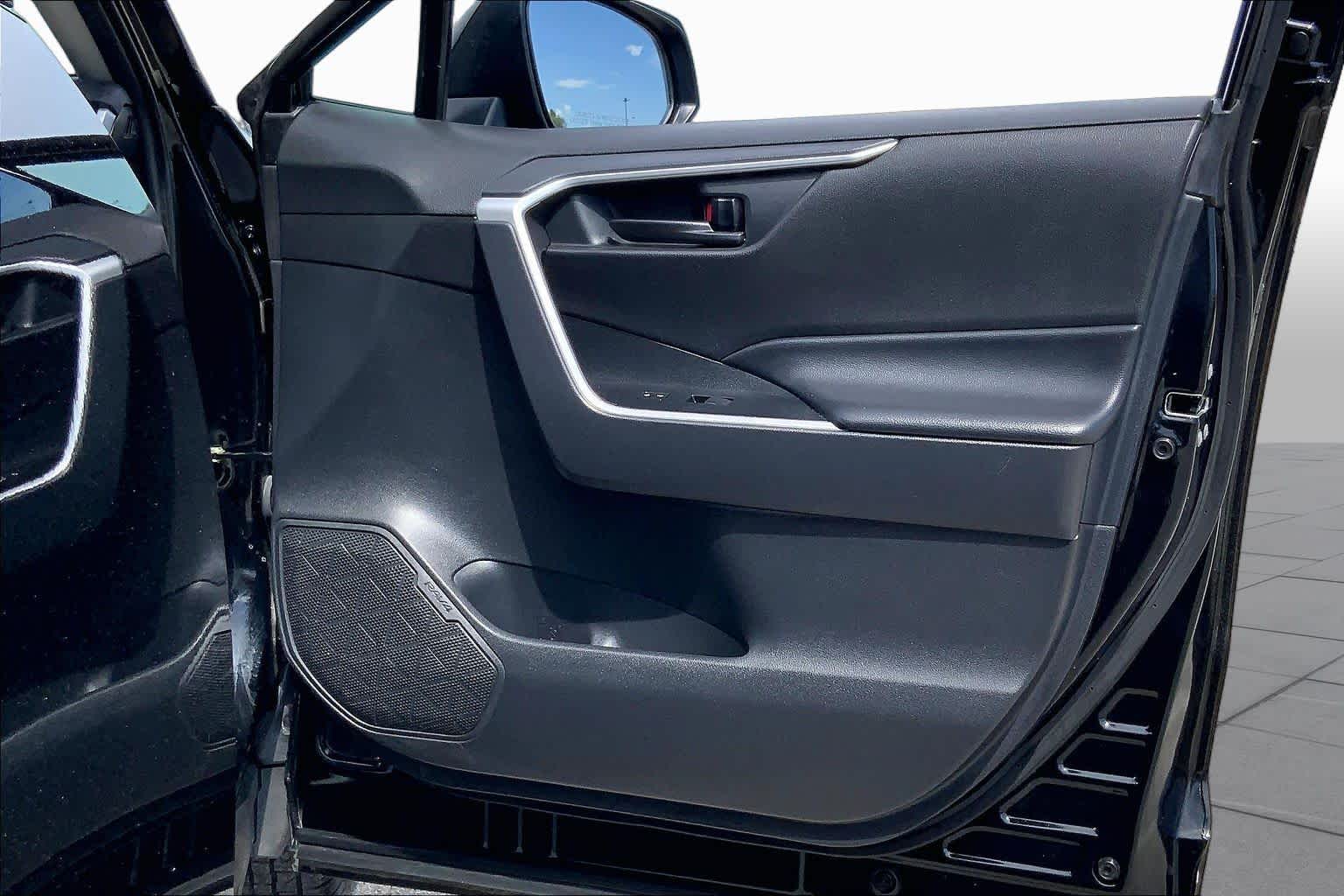 2025 Toyota RAV4 Hybrid LE Midnight Black Metallic at Group 1 Toyota Southwest