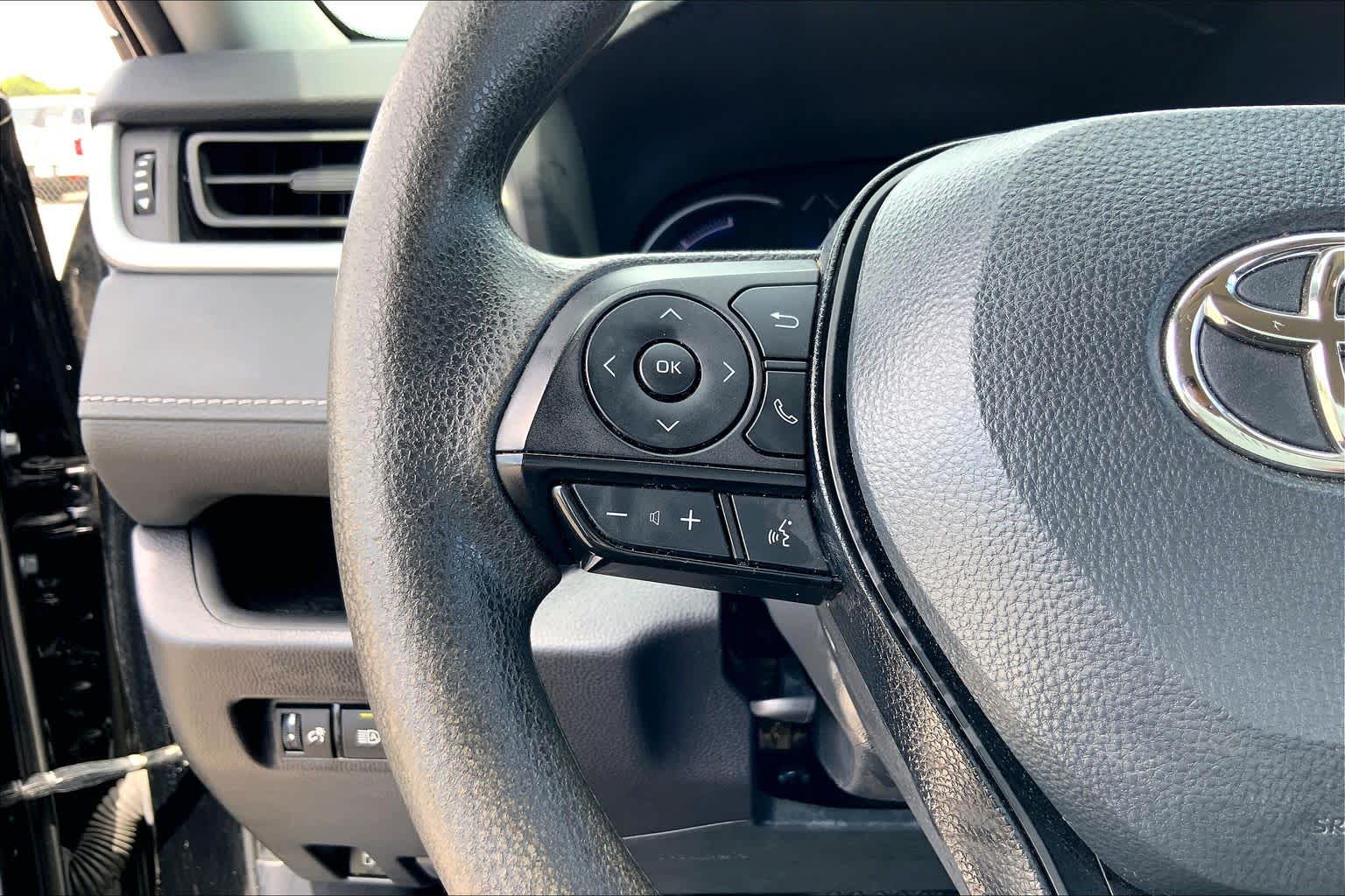 2025 Toyota RAV4 Hybrid LE Midnight Black Metallic at Group 1 Toyota Southwest