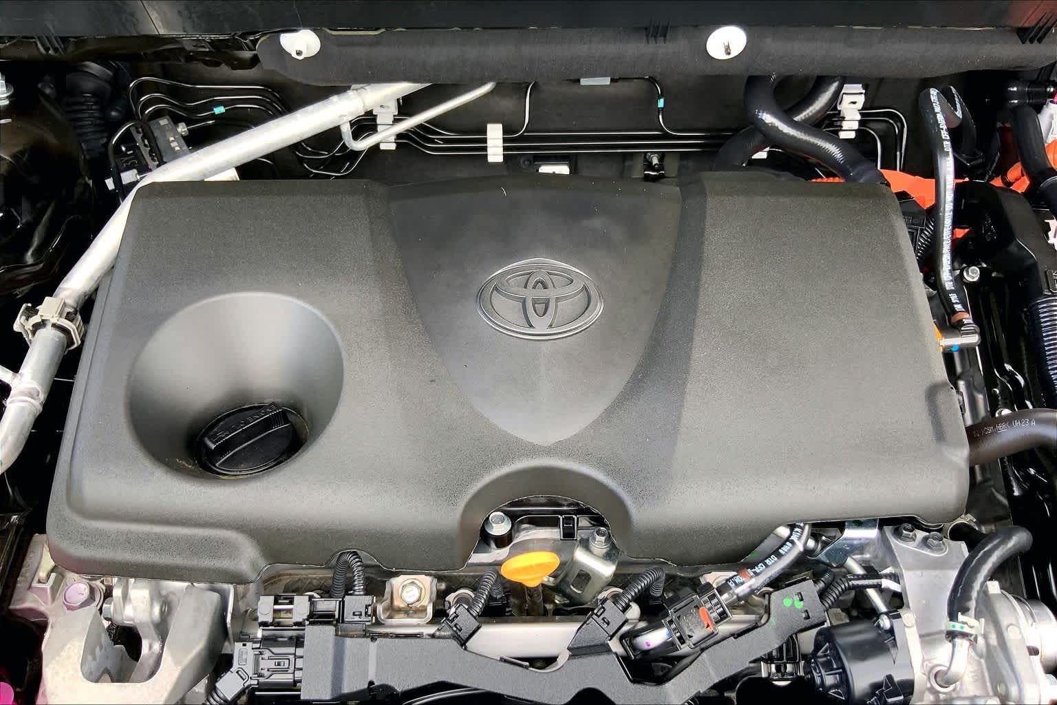 2025 Toyota RAV4 Hybrid LE Midnight Black Metallic at Group 1 Toyota Southwest