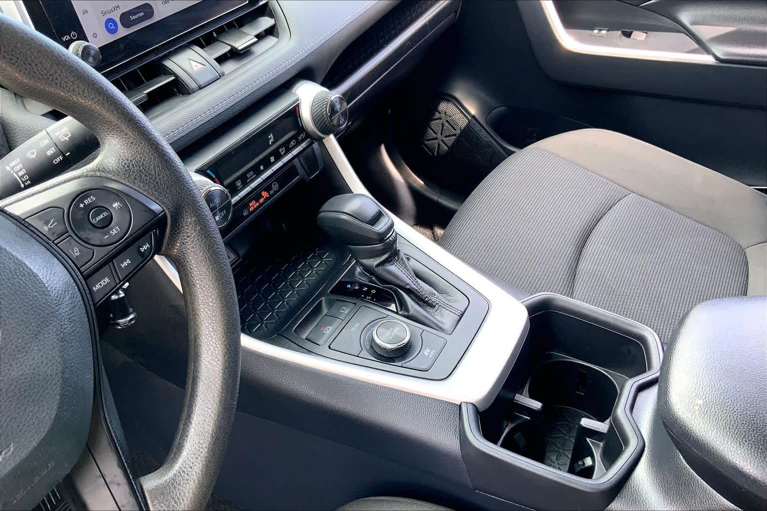 2025 Toyota RAV4 Hybrid LE Midnight Black Metallic at Group 1 Toyota Southwest