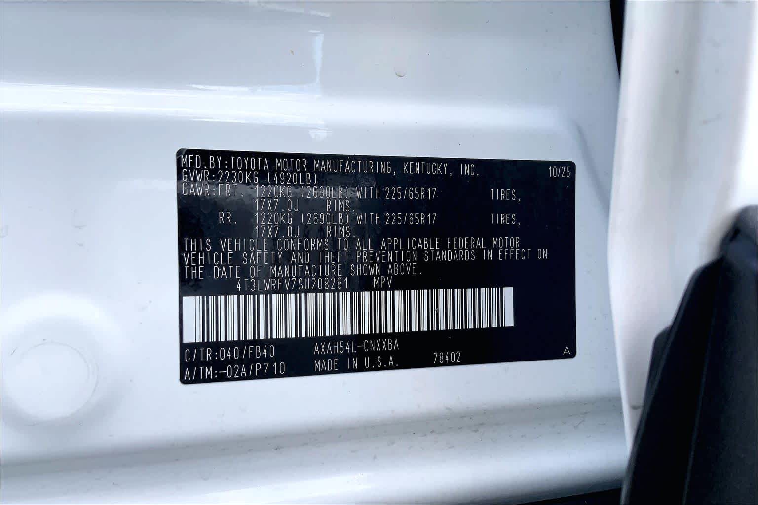 2025 Toyota RAV4 Hybrid LE Ice Cap at Group 1 Toyota Southwest