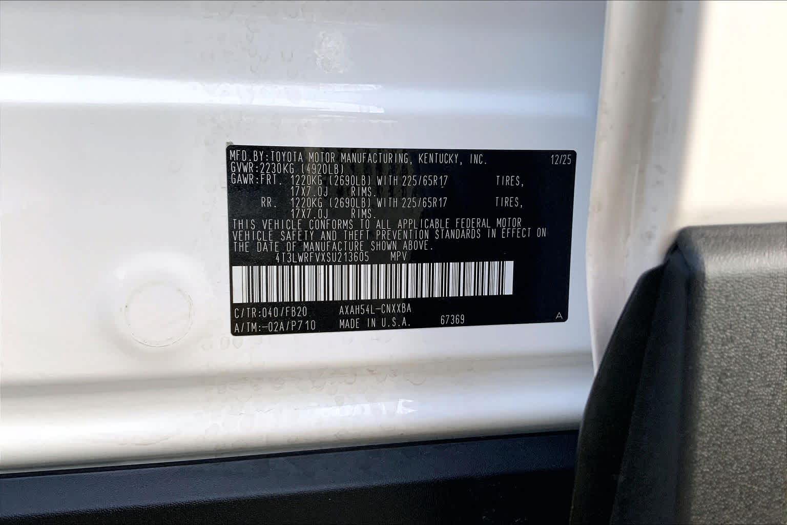2025 Toyota RAV4 Hybrid LE Ice Cap at Group 1 Toyota Southwest