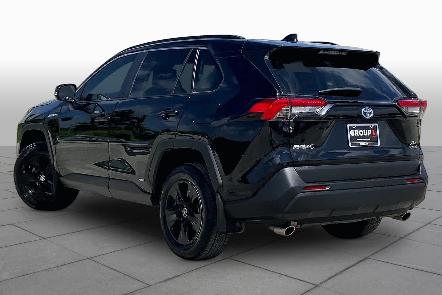 2021 Toyota RAV4 Hybrid XLE Midnight Black Metallic at AutoNation USA Katy