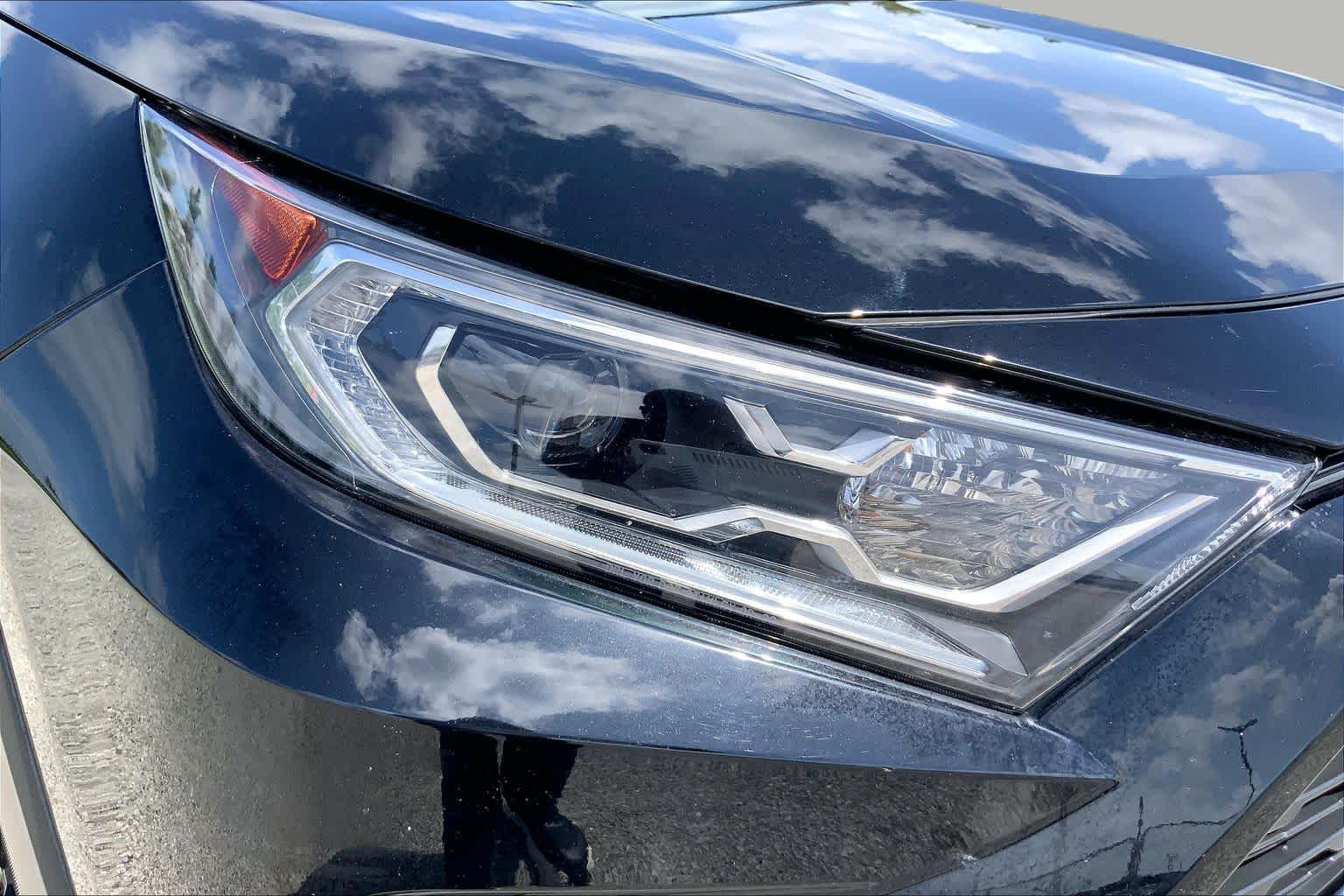 2021 Toyota RAV4 Hybrid XLE Midnight Black Metallic at AutoNation USA Katy