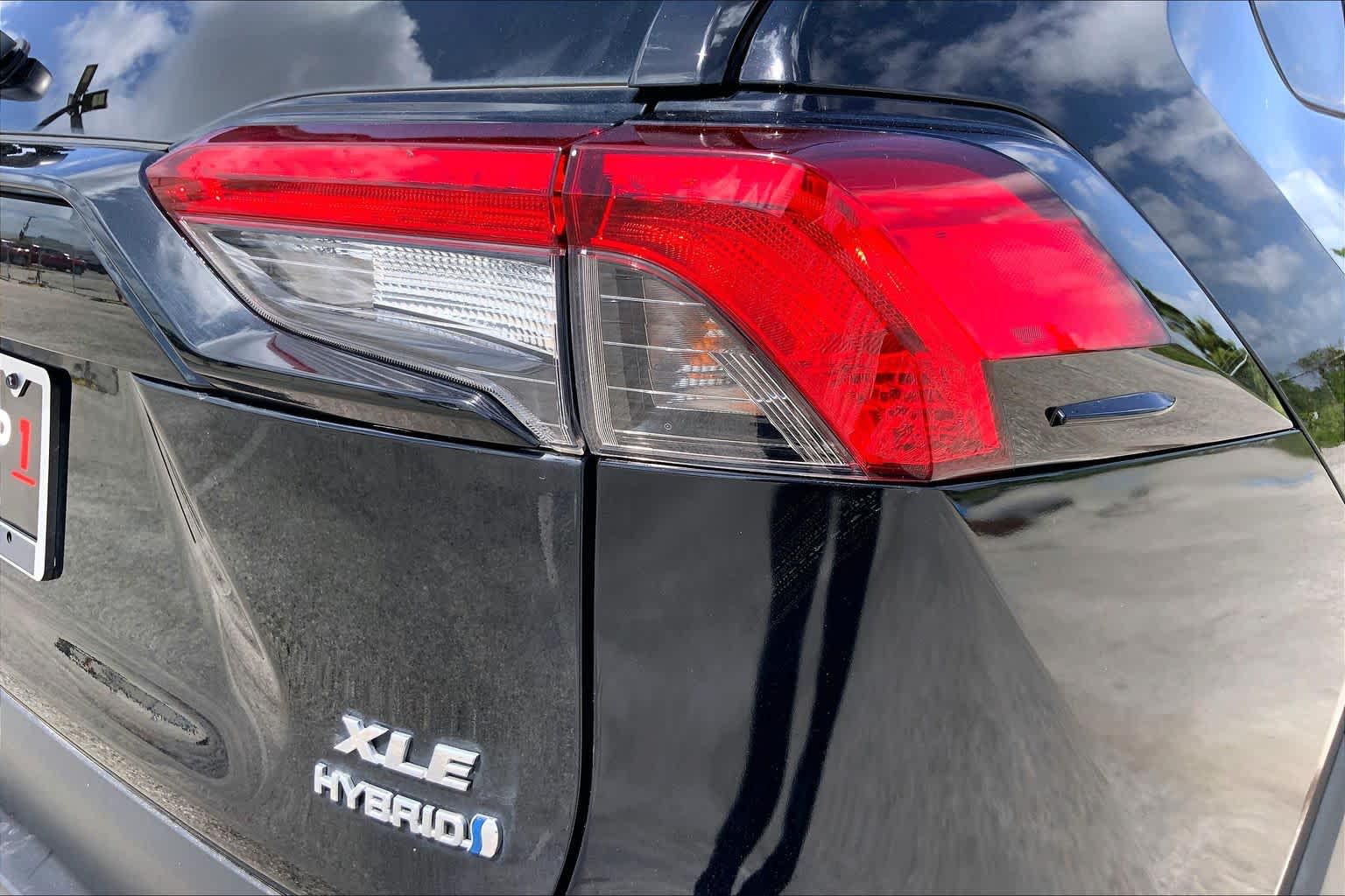 2021 Toyota RAV4 Hybrid XLE Midnight Black Metallic at AutoNation USA Katy