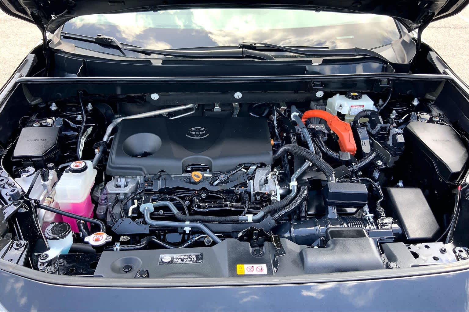 2021 Toyota RAV4 Hybrid XLE Midnight Black Metallic at AutoNation USA Katy