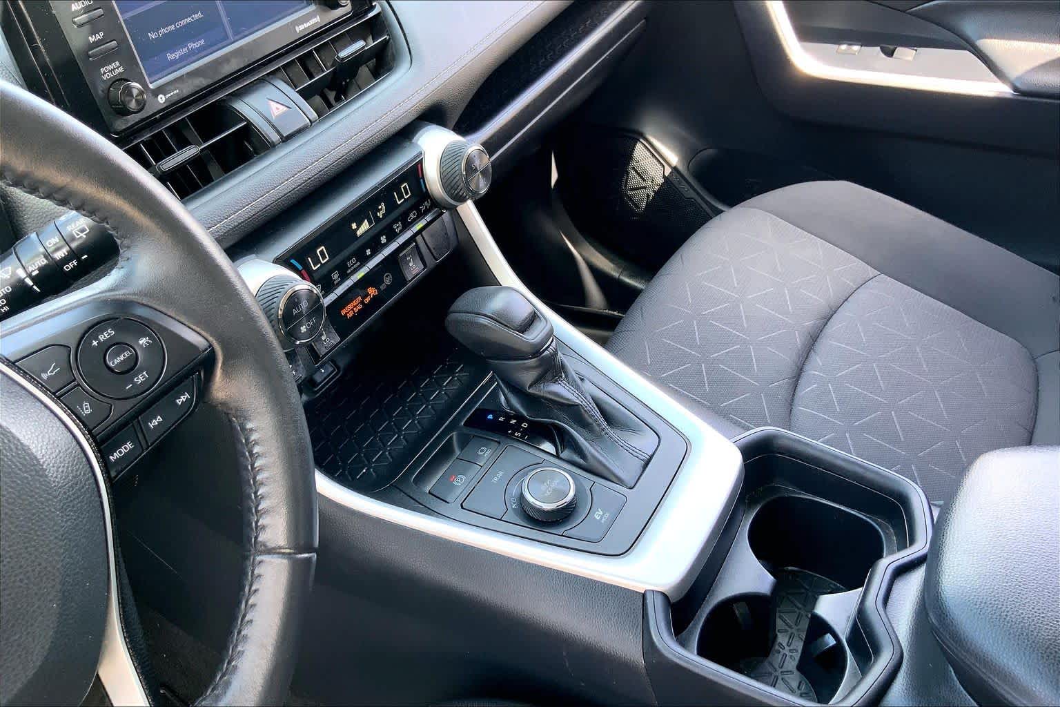 2021 Toyota RAV4 Hybrid XLE Midnight Black Metallic at AutoNation USA Katy