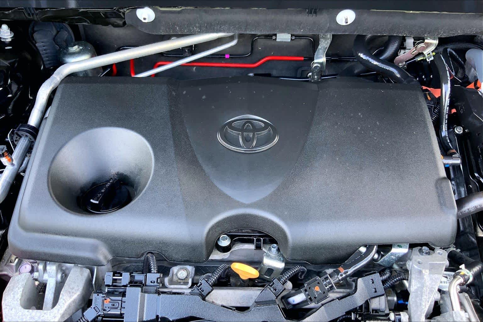 2021 Toyota RAV4 Hybrid XLE Midnight Black Metallic at AutoNation USA Katy