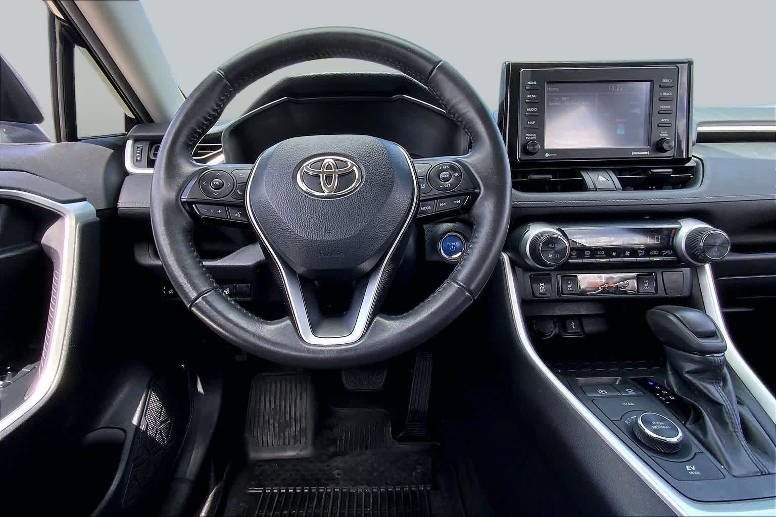 2021 Toyota RAV4 Hybrid XLE Midnight Black Metallic at AutoNation USA Katy