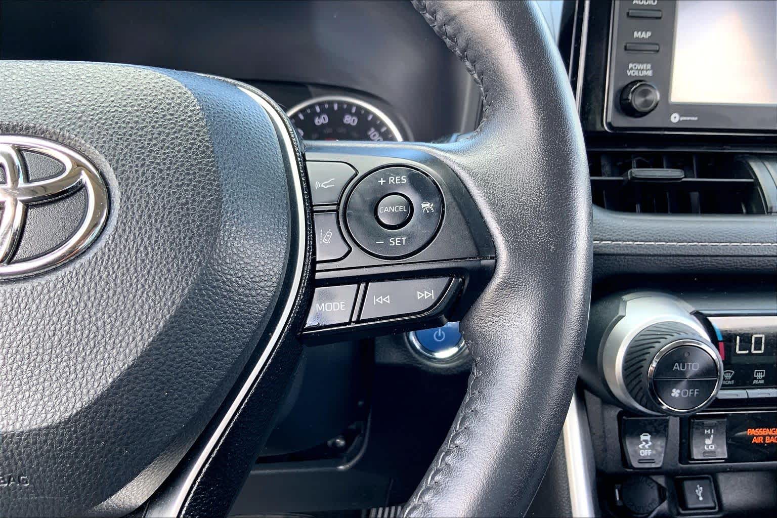 2021 Toyota RAV4 Hybrid XLE Midnight Black Metallic at AutoNation USA Katy