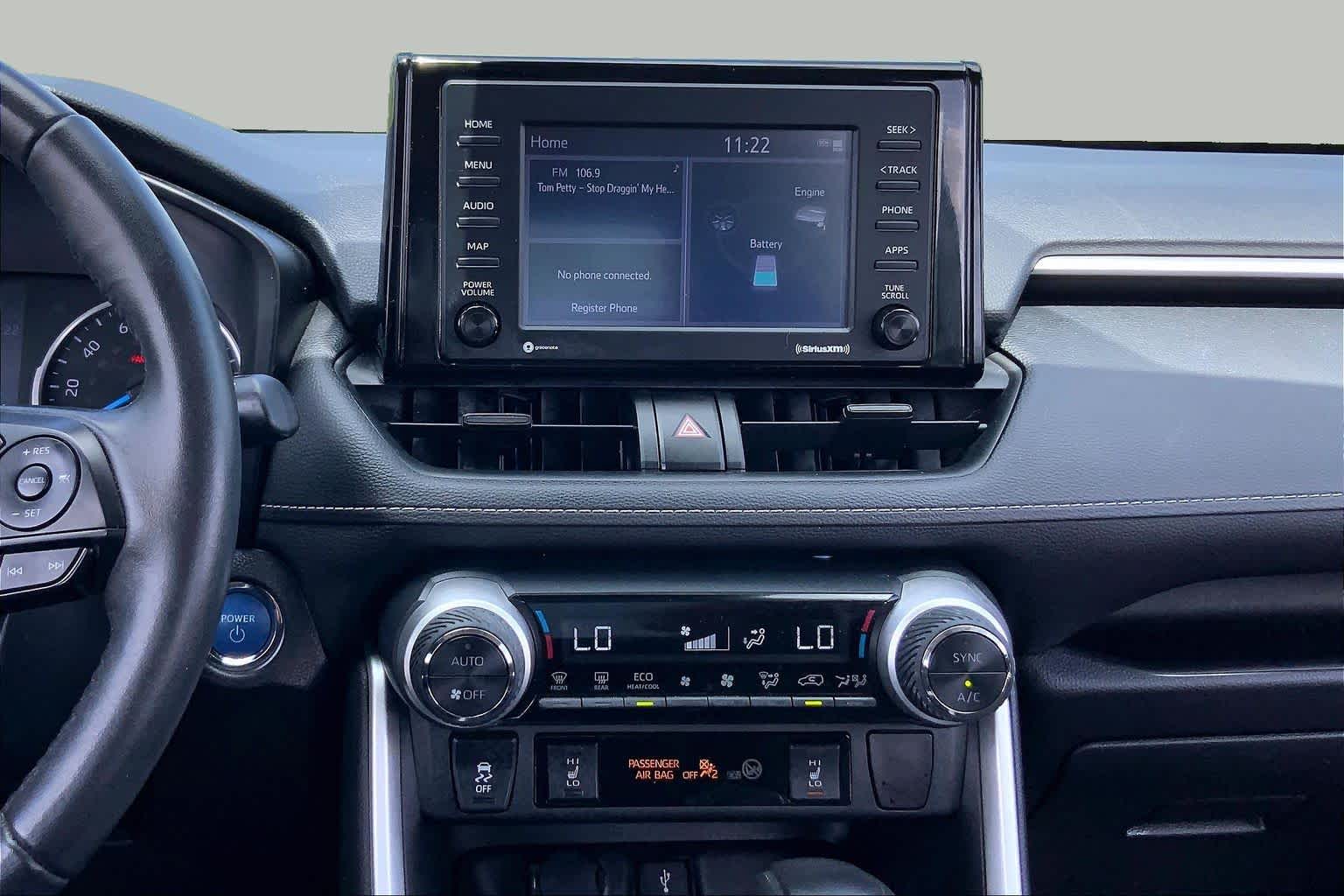 2021 Toyota RAV4 Hybrid XLE Midnight Black Metallic at AutoNation USA Katy