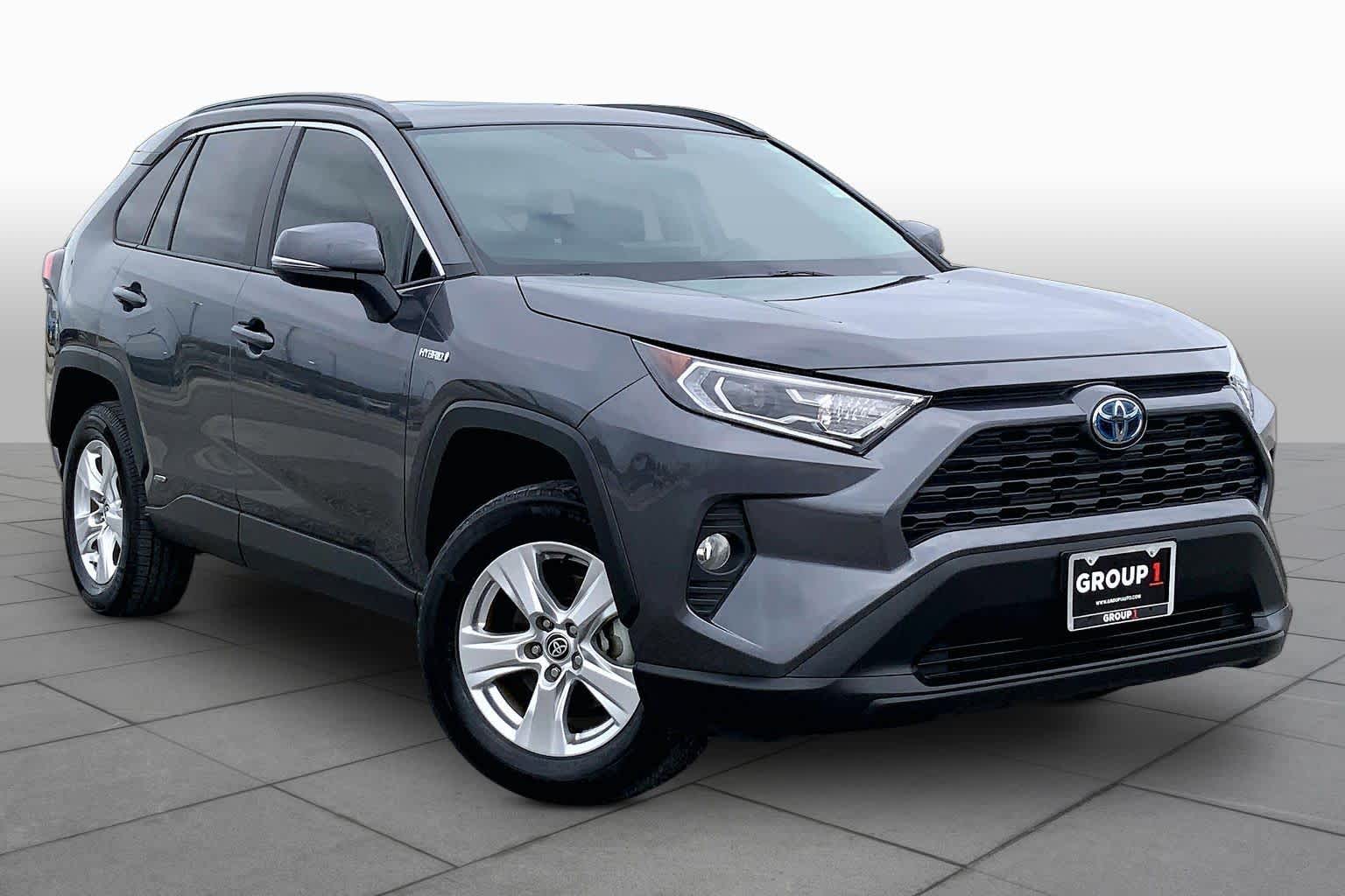 2021 Toyota RAV4 Hybrid XLE Magnetic Gray Metallic at Lexus Southwest Houston