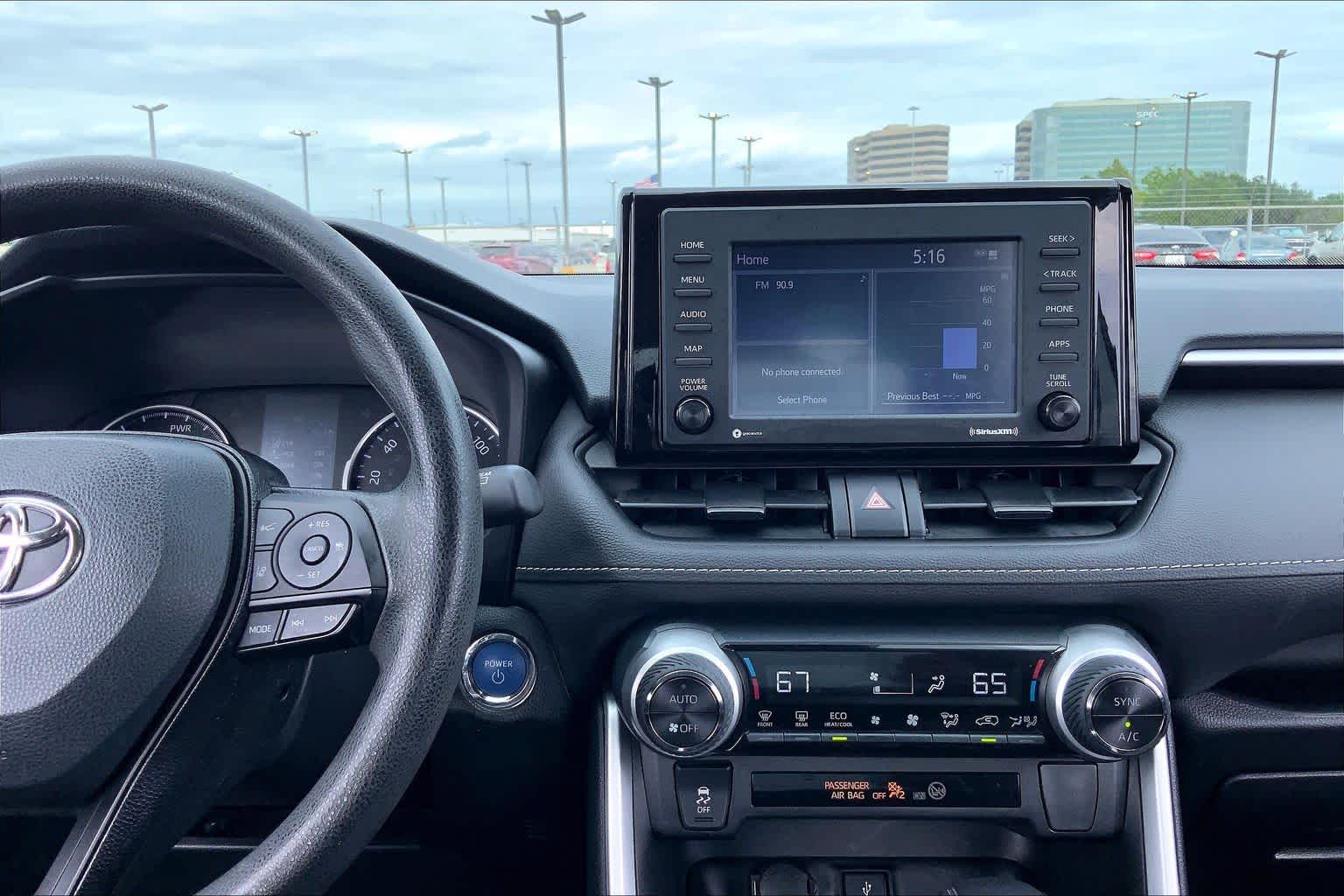 2021 Toyota RAV4 Hybrid XLE Magnetic Gray Metallic at Lexus Southwest Houston