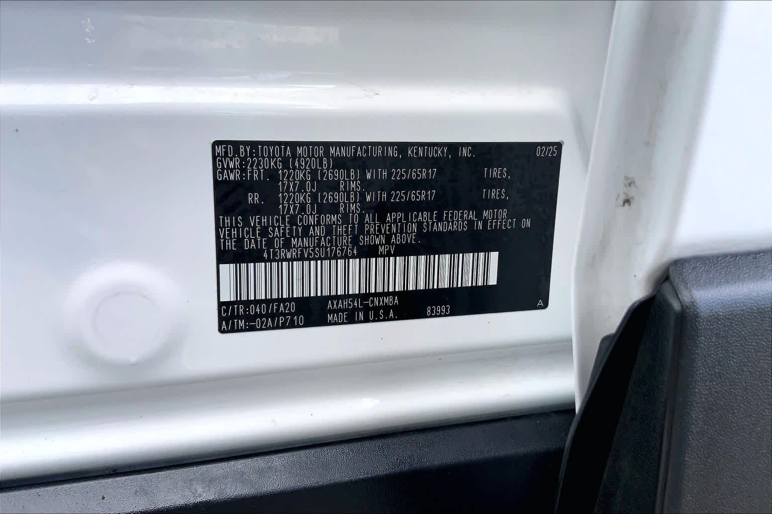 2025 Toyota RAV4 Hybrid XLE Ice Cap at Group 1 GMC Buick South