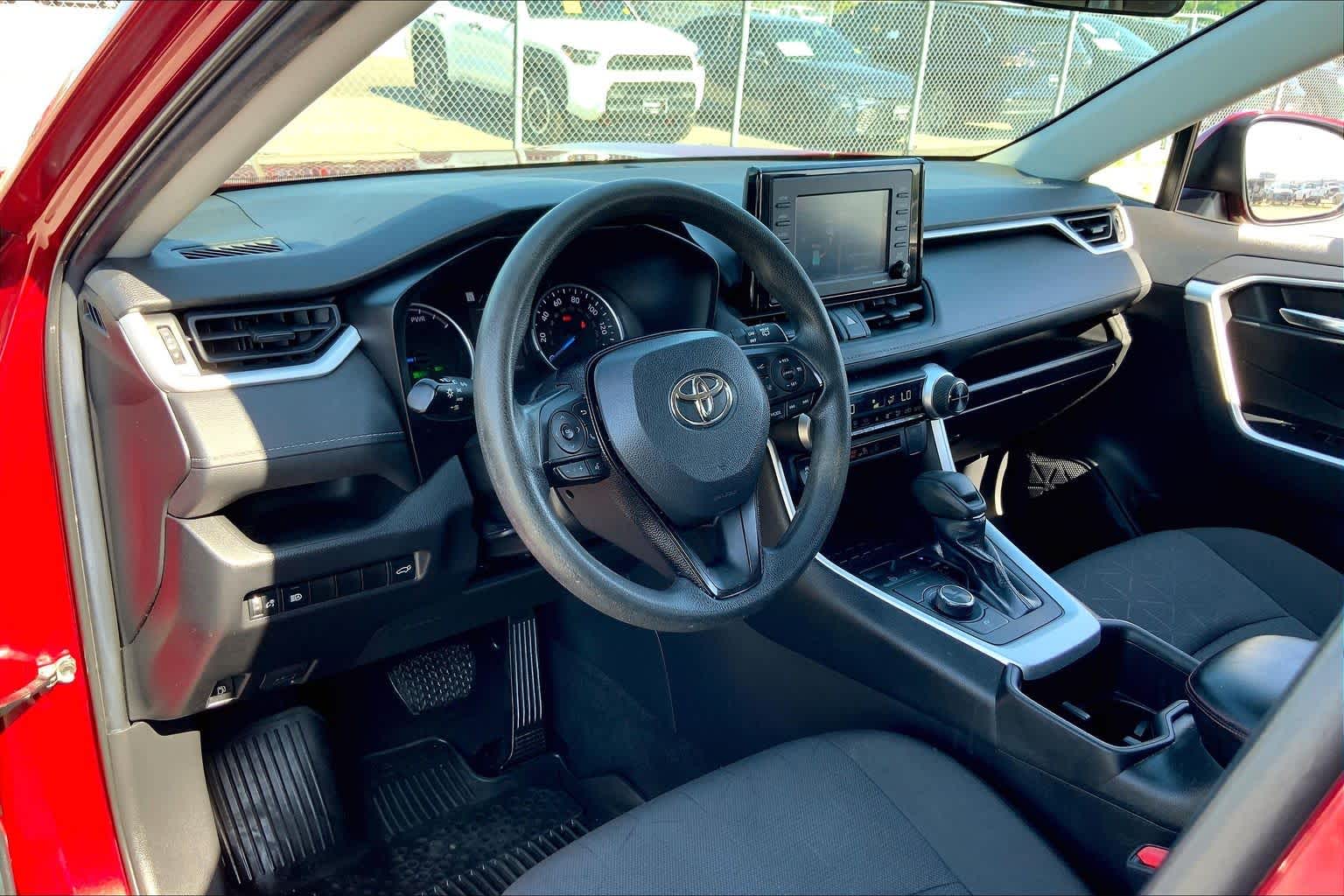 2022 Toyota RAV4 Hybrid XLE Ruby Flare Pearl at Group 1 Toyota Southwest