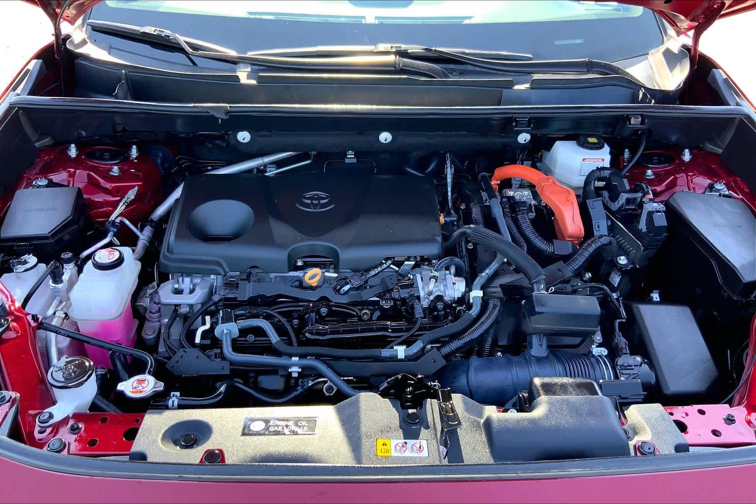 2022 Toyota RAV4 Hybrid XLE Ruby Flare Pearl at Group 1 Toyota Southwest
