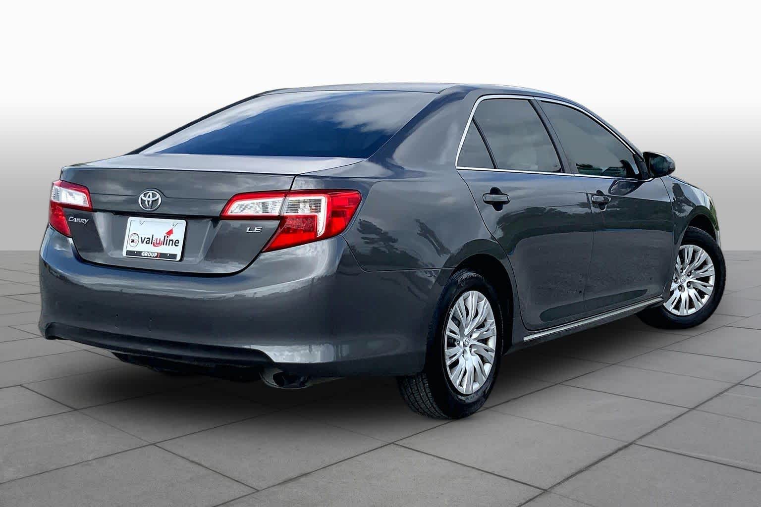 2014 Toyota Camry LE Magnetic Gray Metallic at Group 1 Toyota Southwest