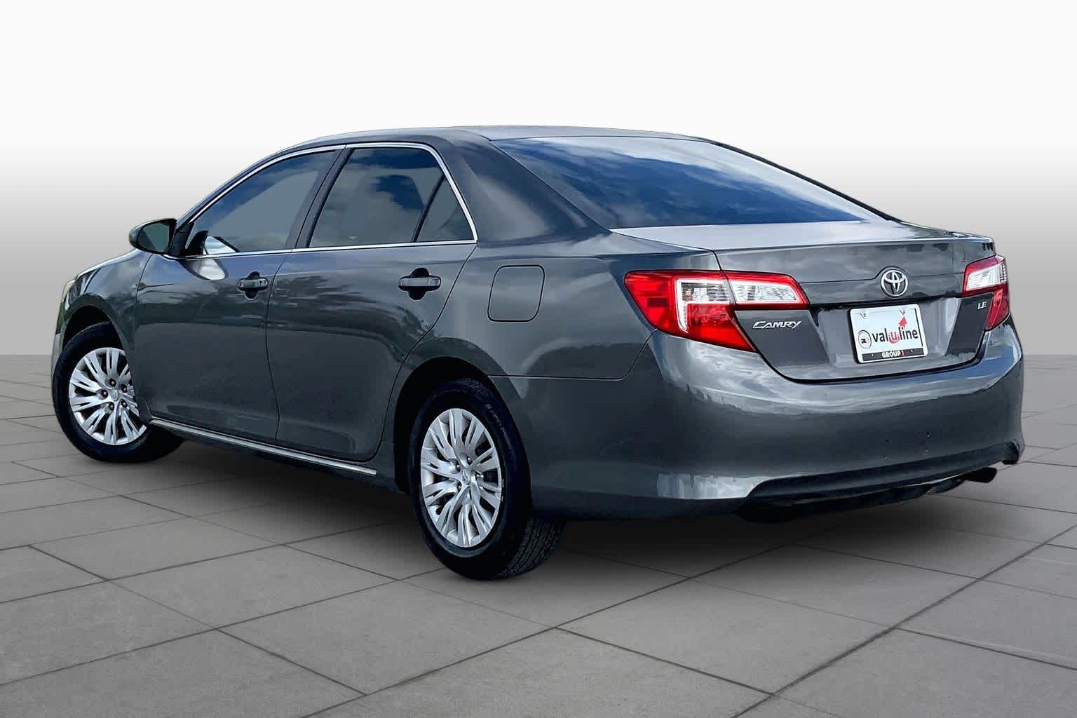 2014 Toyota Camry LE Magnetic Gray Metallic at Group 1 Toyota Southwest
