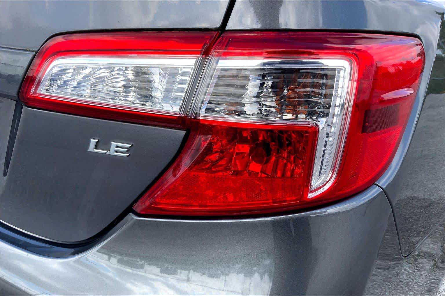 2014 Toyota Camry LE Magnetic Gray Metallic at Group 1 Toyota Southwest