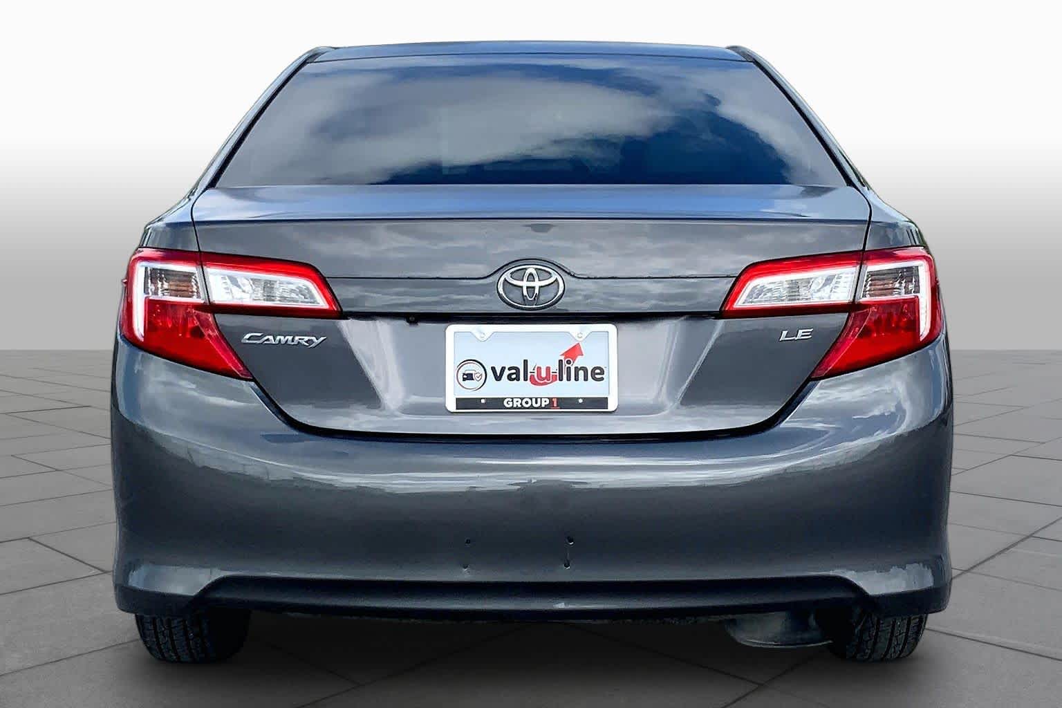 2014 Toyota Camry LE Magnetic Gray Metallic at Group 1 Toyota Southwest
