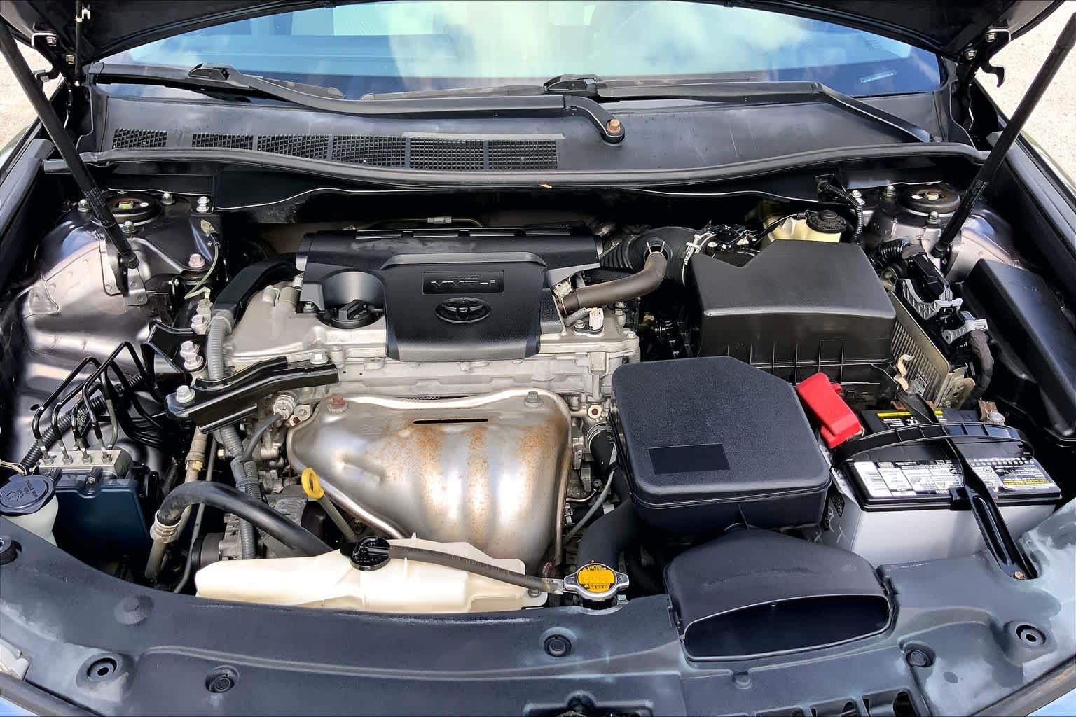 2014 Toyota Camry LE Magnetic Gray Metallic at Group 1 Toyota Southwest