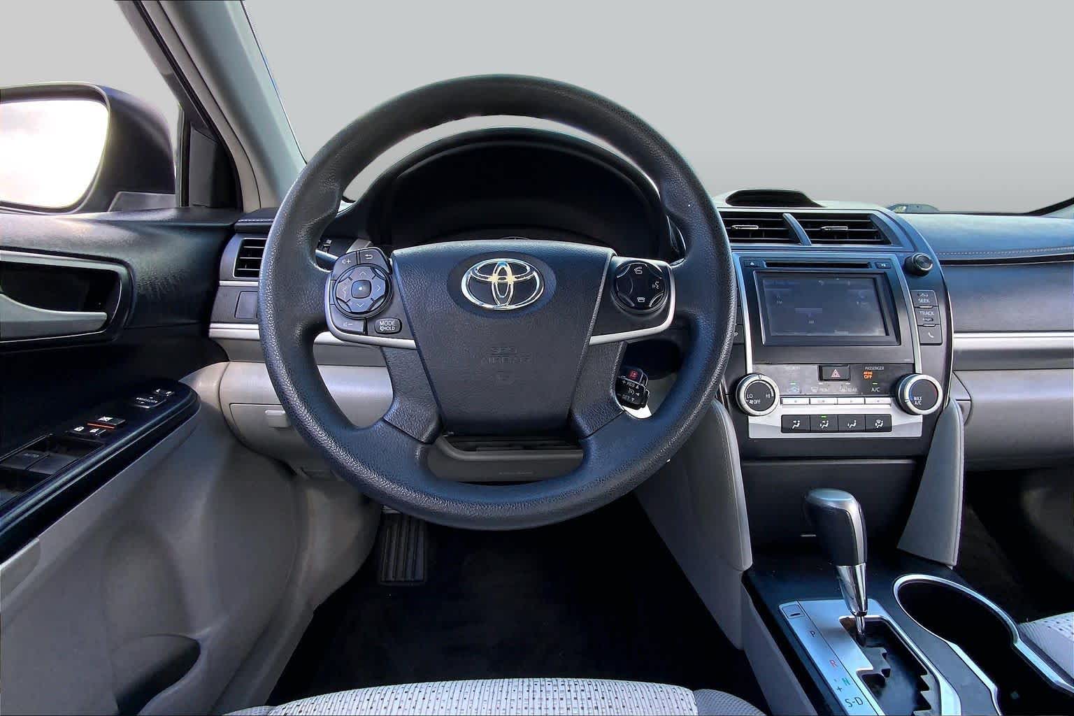 2014 Toyota Camry LE Magnetic Gray Metallic at Group 1 Toyota Southwest