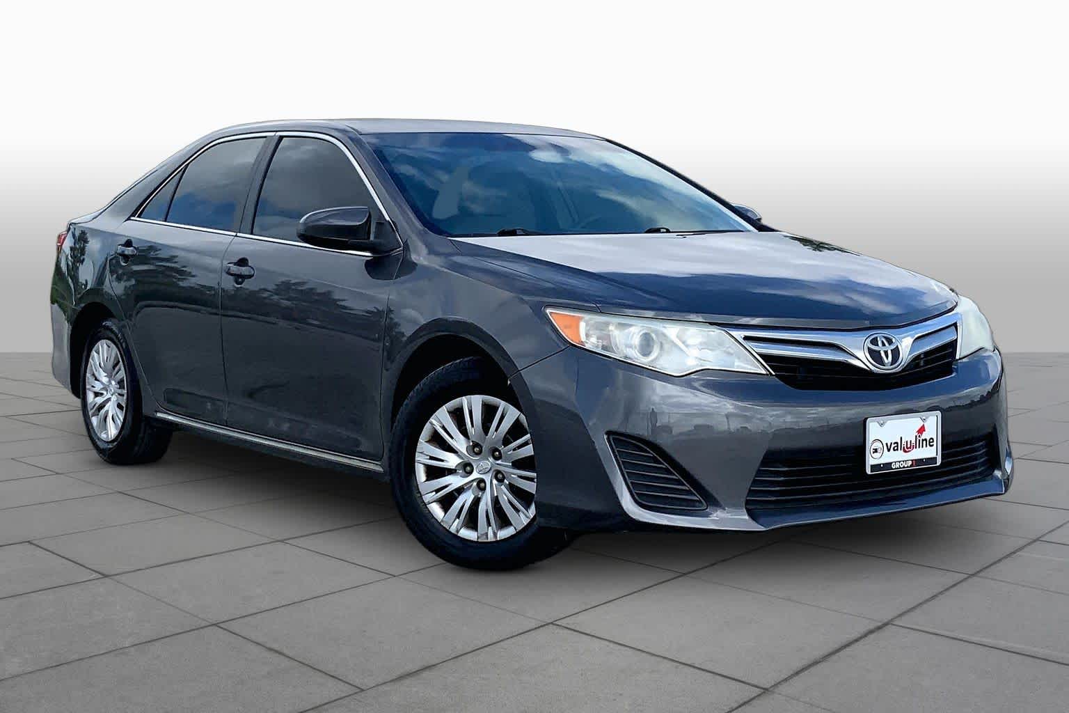 2014 Toyota Camry LE Magnetic Gray Metallic at Group 1 Toyota Southwest