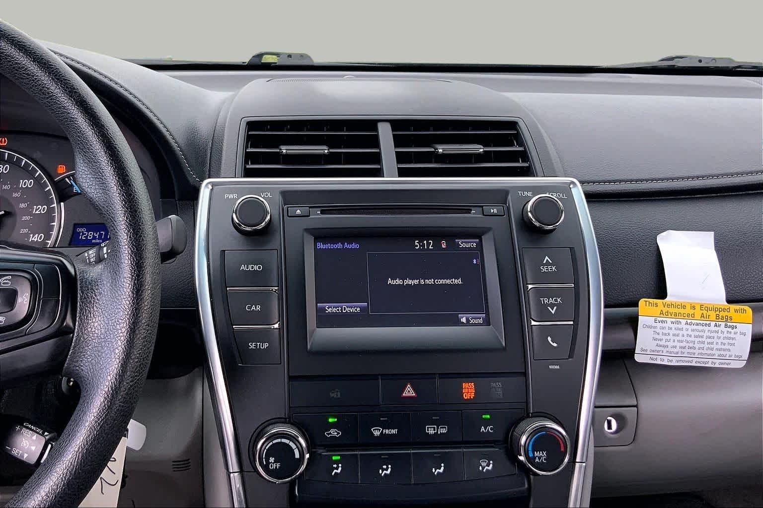 2015 Toyota Camry LE Parisian Night Pearl at Group 1 Toyota Southwest