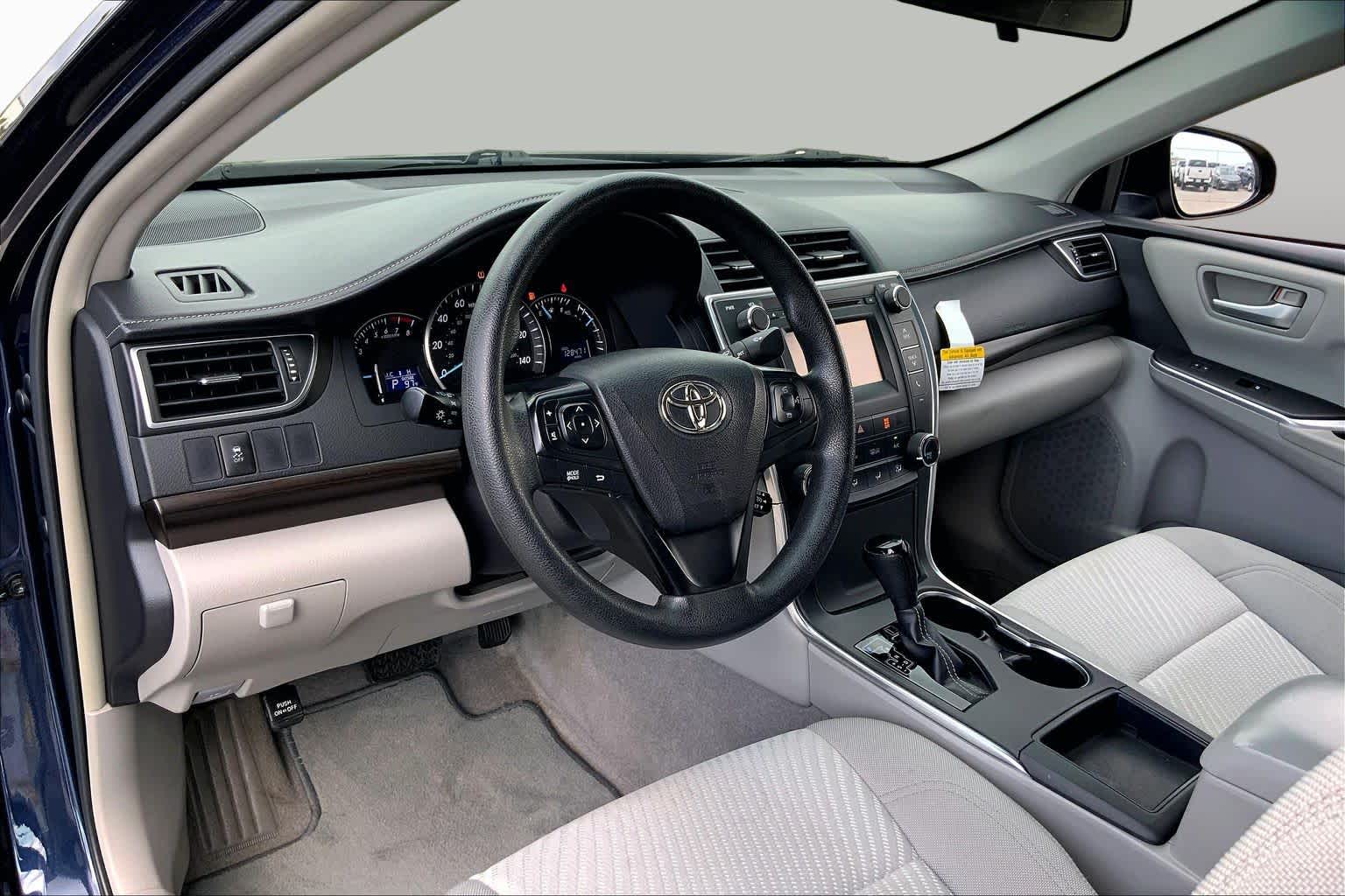 2015 Toyota Camry LE Parisian Night Pearl at Group 1 Toyota Southwest
