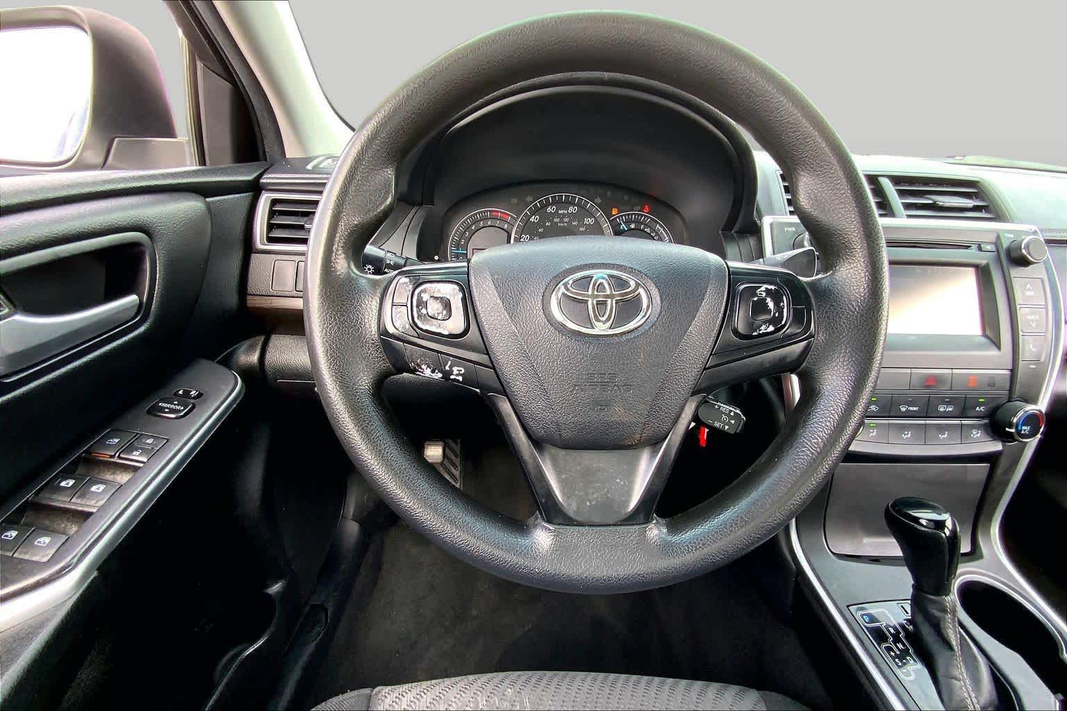 2015 Toyota Camry LE Celestial Silver Metallic at Helfman Ford