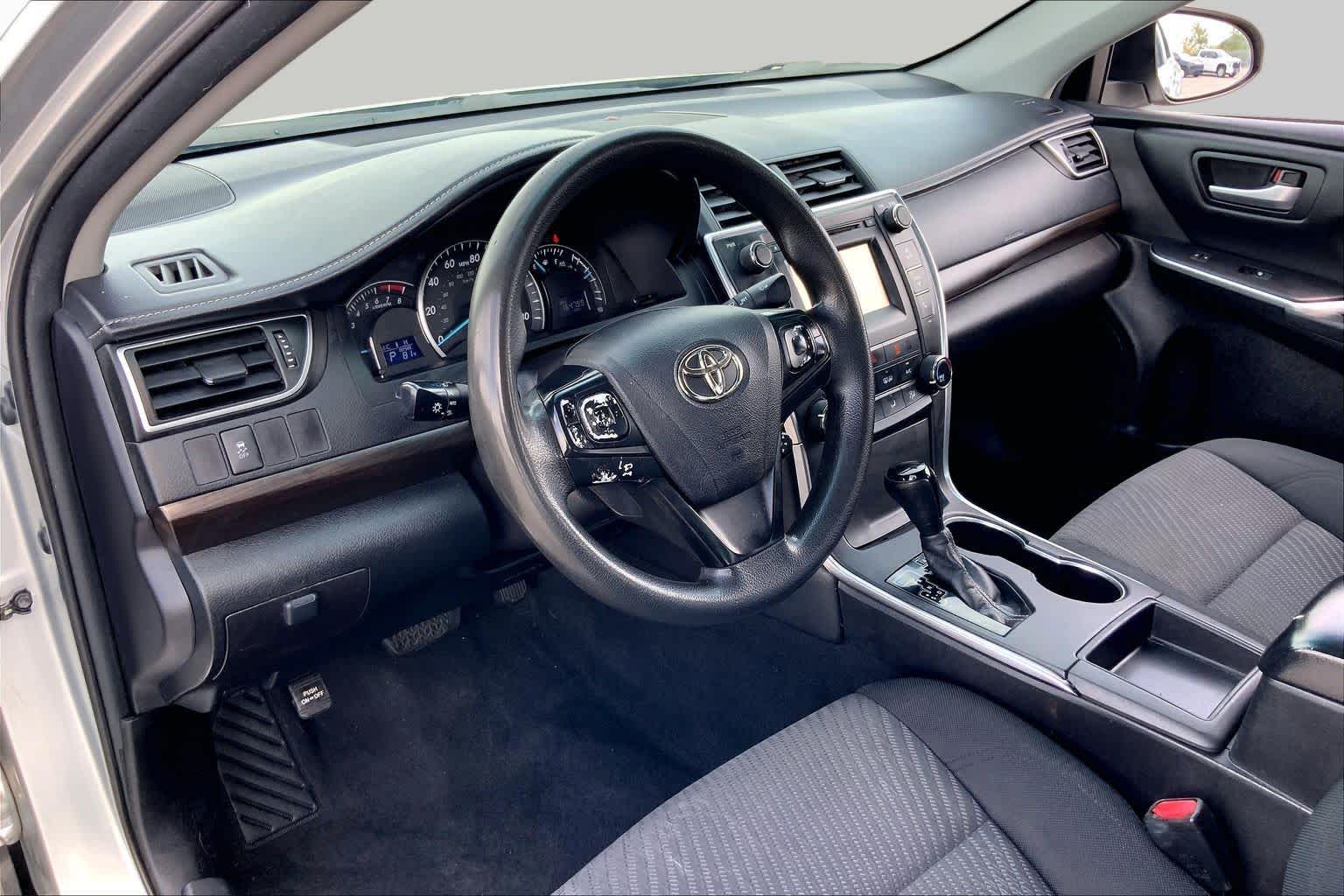 2015 Toyota Camry LE Celestial Silver Metallic at Helfman Ford
