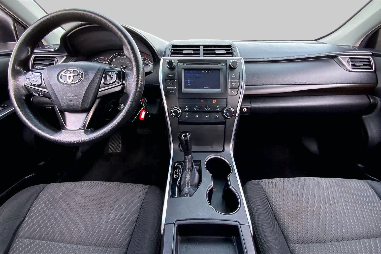 2015 Toyota Camry LE Celestial Silver Metallic at Helfman Ford