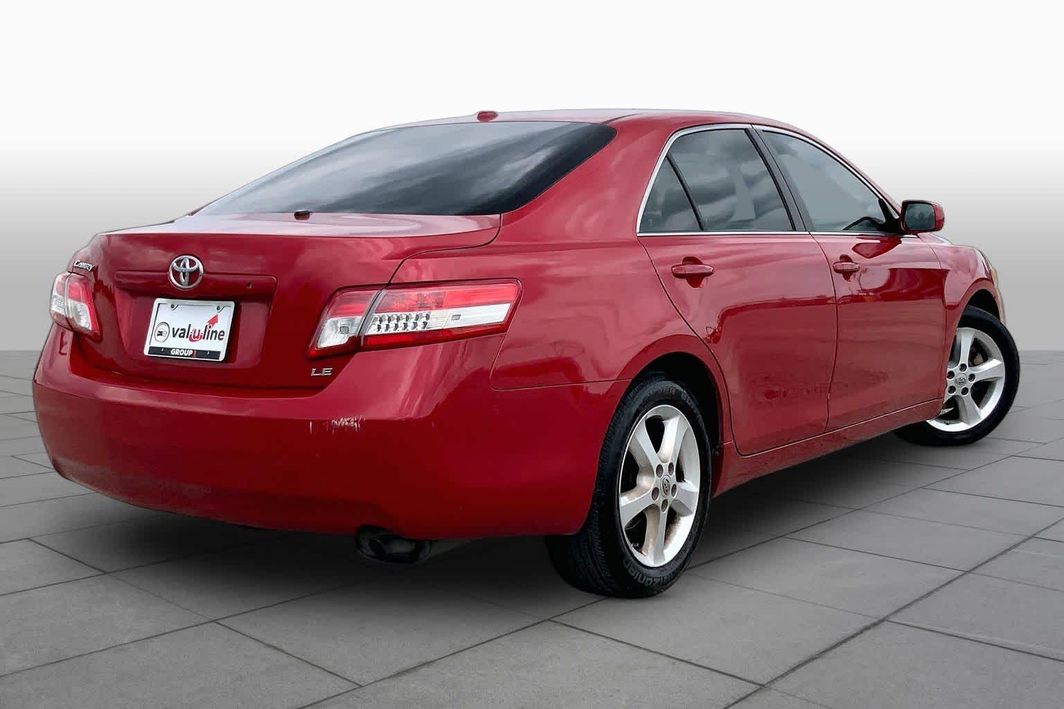 2010 Toyota Camry LE Barcelona Red Metallic at Group 1 Toyota Southwest