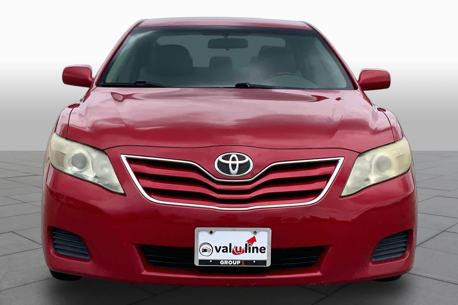 2010 Toyota Camry LE Barcelona Red Metallic at Group 1 Toyota Southwest
