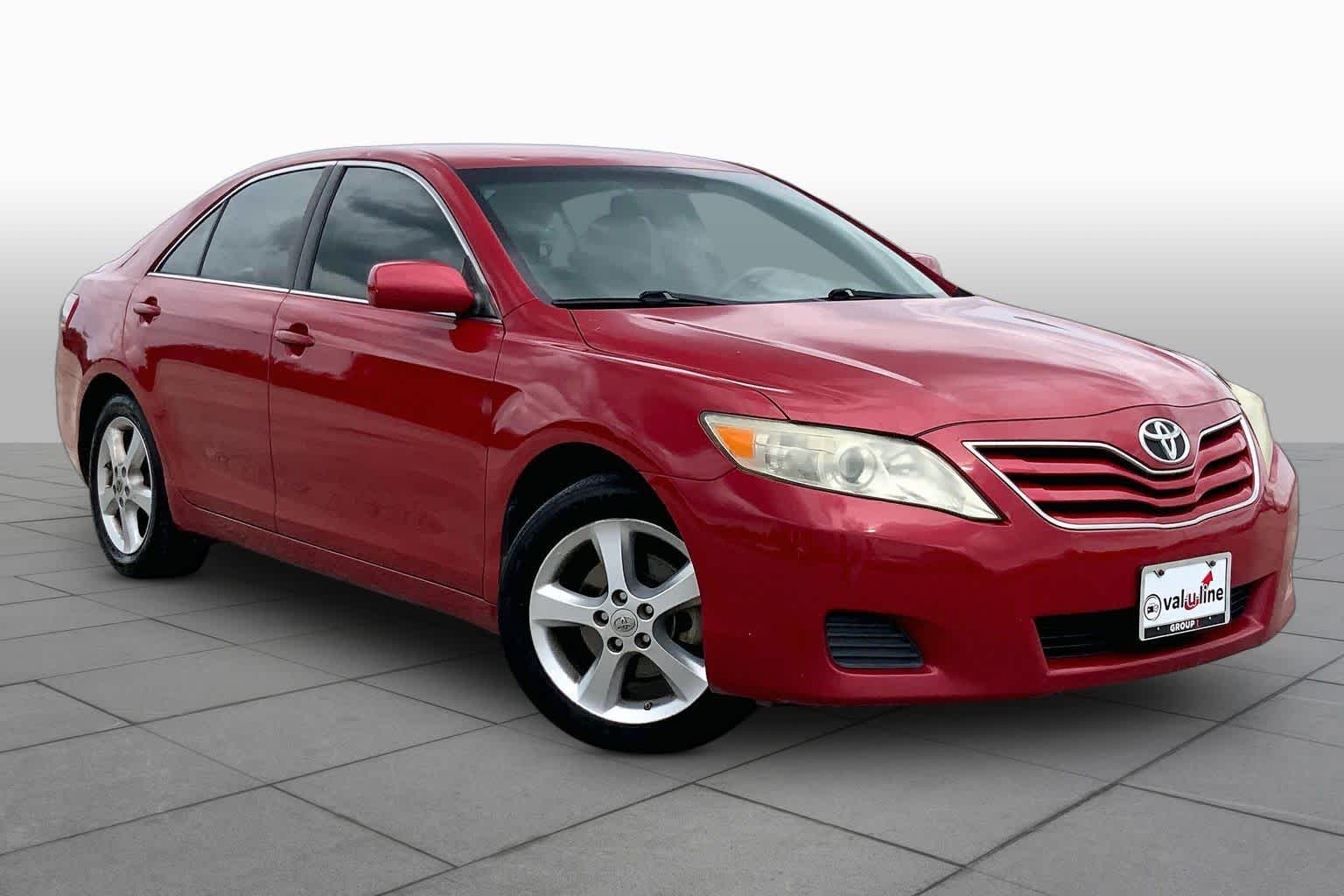 2010 Toyota Camry LE Barcelona Red Metallic at Group 1 Toyota Southwest