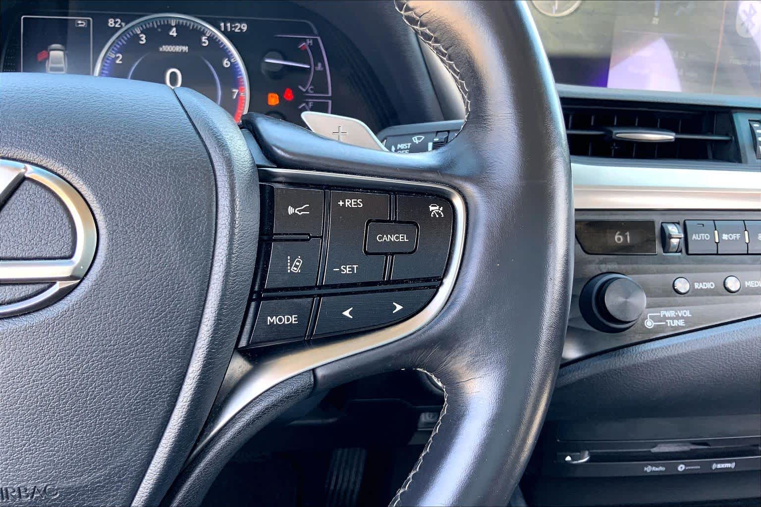 2019 Lexus ES 350  Eminent White Pearl at Lexus of Clear Lake
