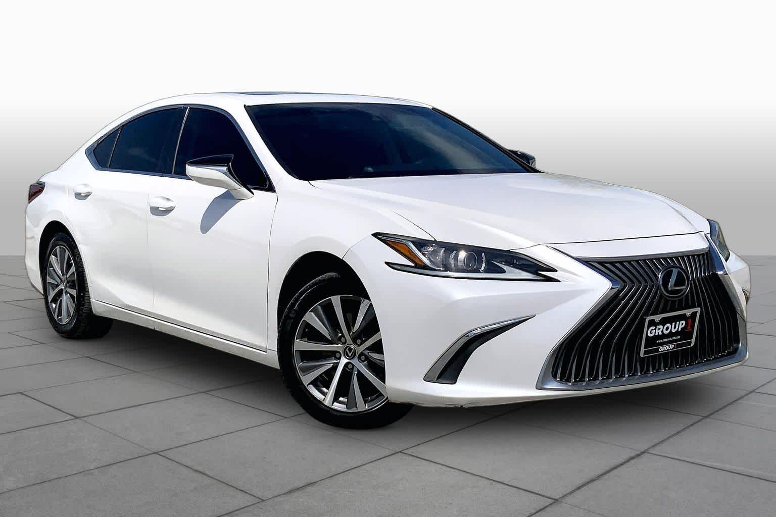 2019 Lexus ES 350  Eminent White Pearl at Lexus of Clear Lake