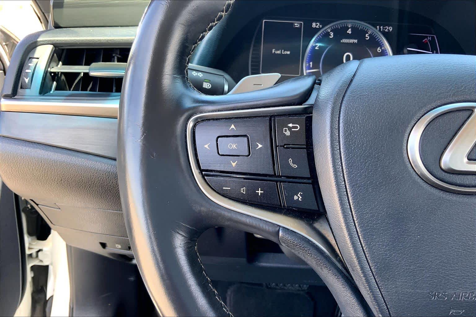 2019 Lexus ES 350  Eminent White Pearl at Lexus of Clear Lake