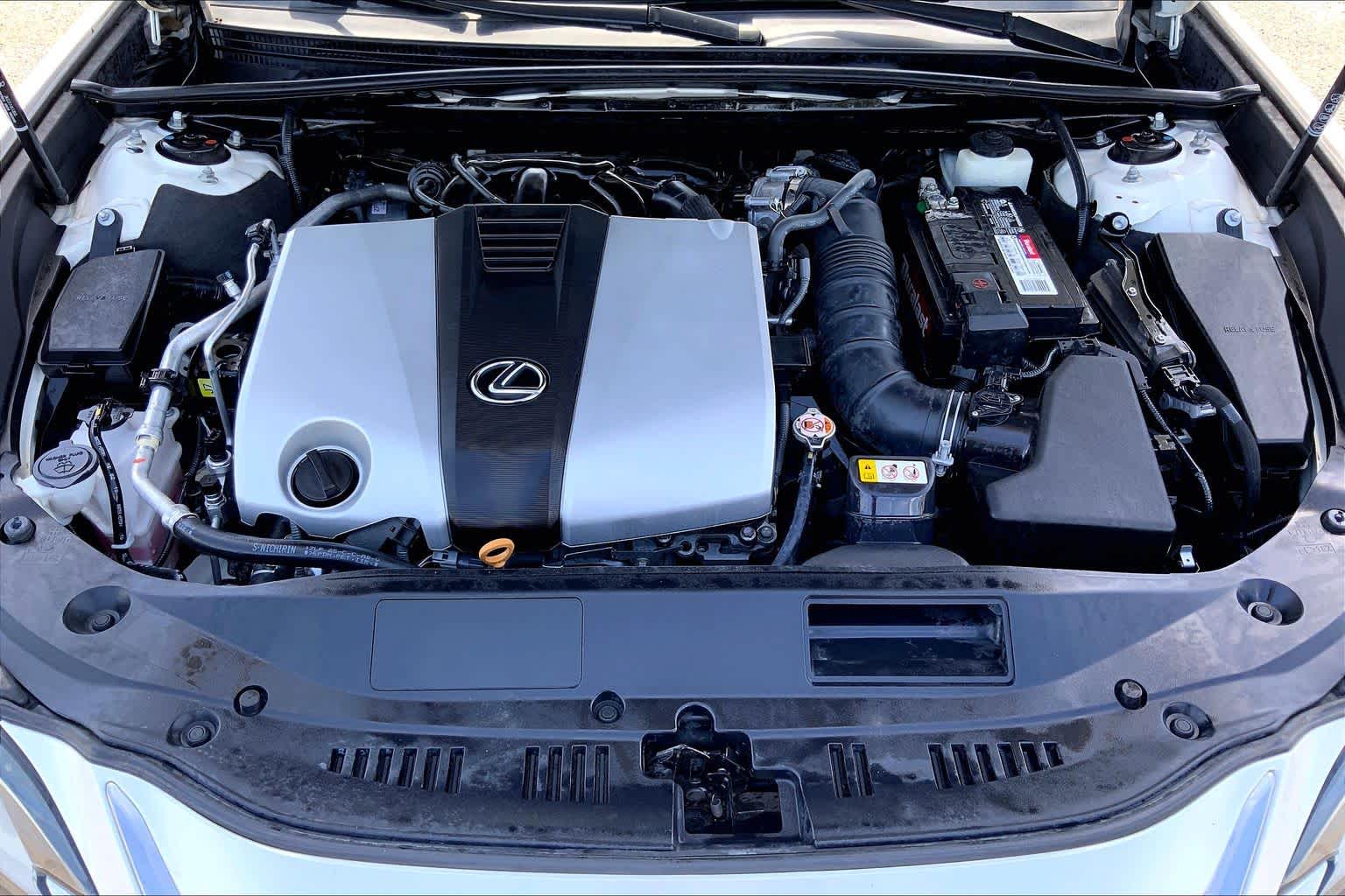 2019 Lexus ES 350  Eminent White Pearl at Lexus of Clear Lake