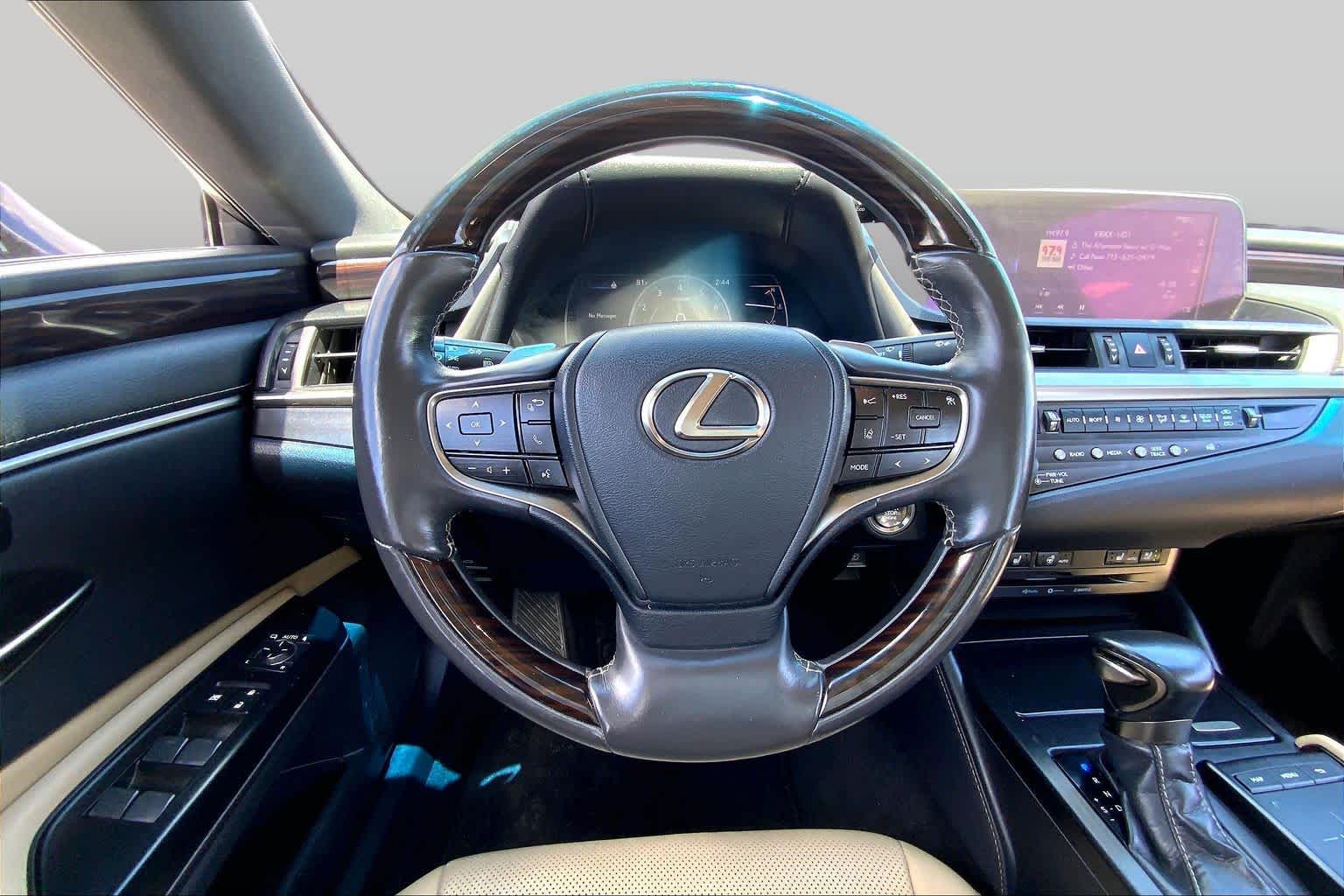 2020 Lexus ES 350  Eminent White Pearl at Group 1 Toyota Southwest